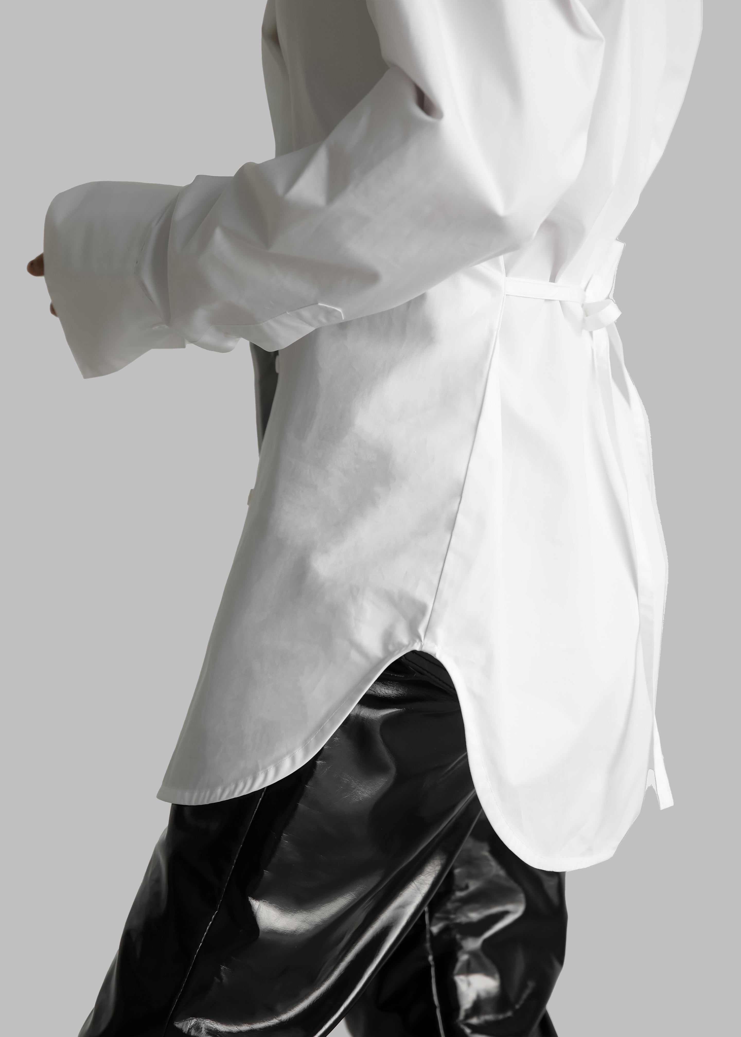 Bec Padded Shirt - White - 5