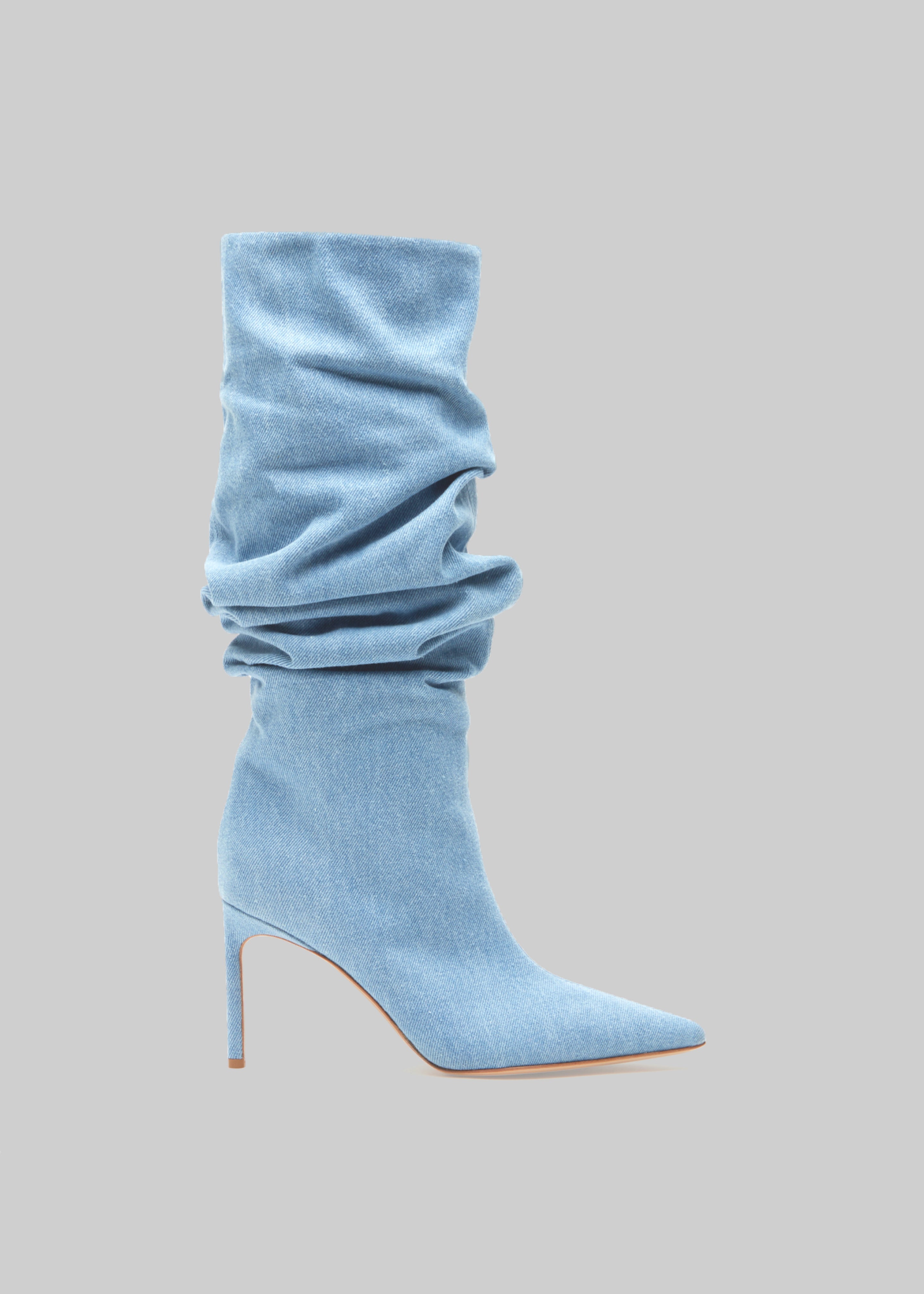 Bettina Vermillon Tiphany Boots - Denim - 1