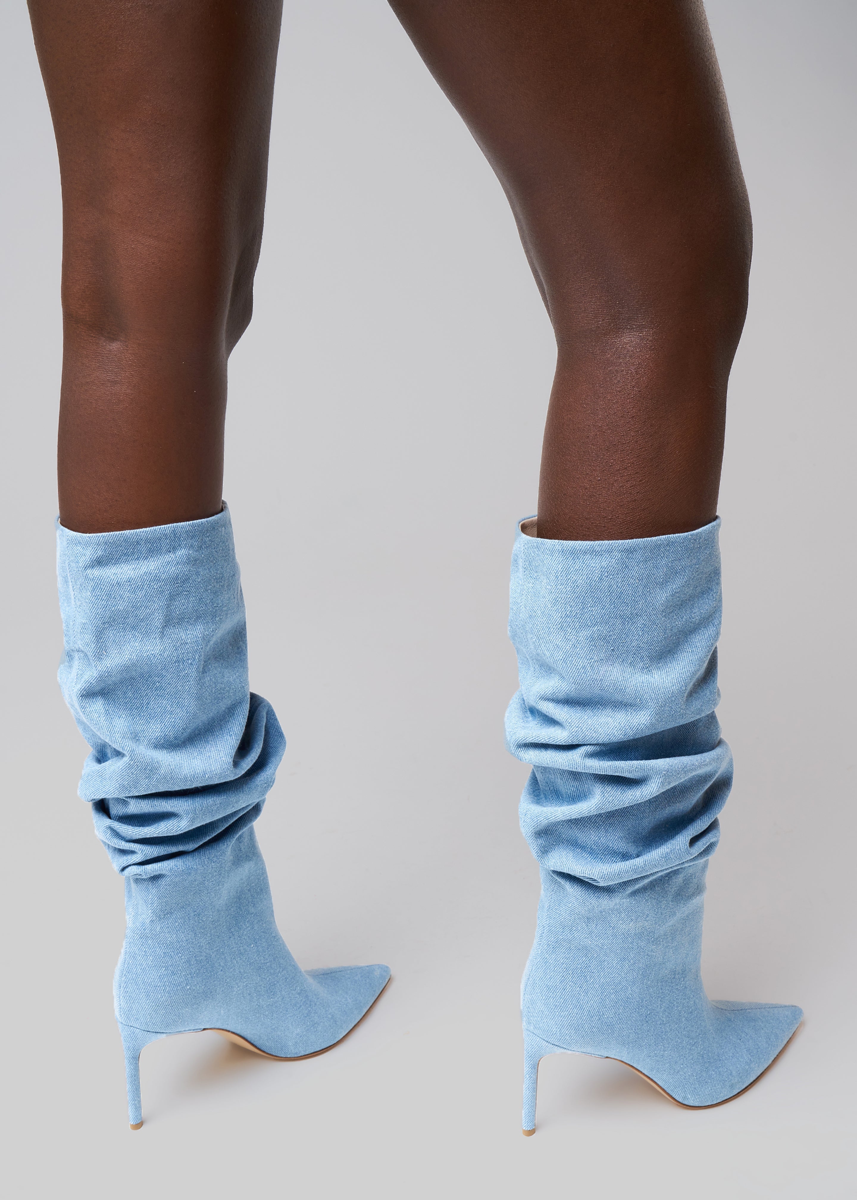 Bettina Vermillon Tiphany Boots - Denim - 3