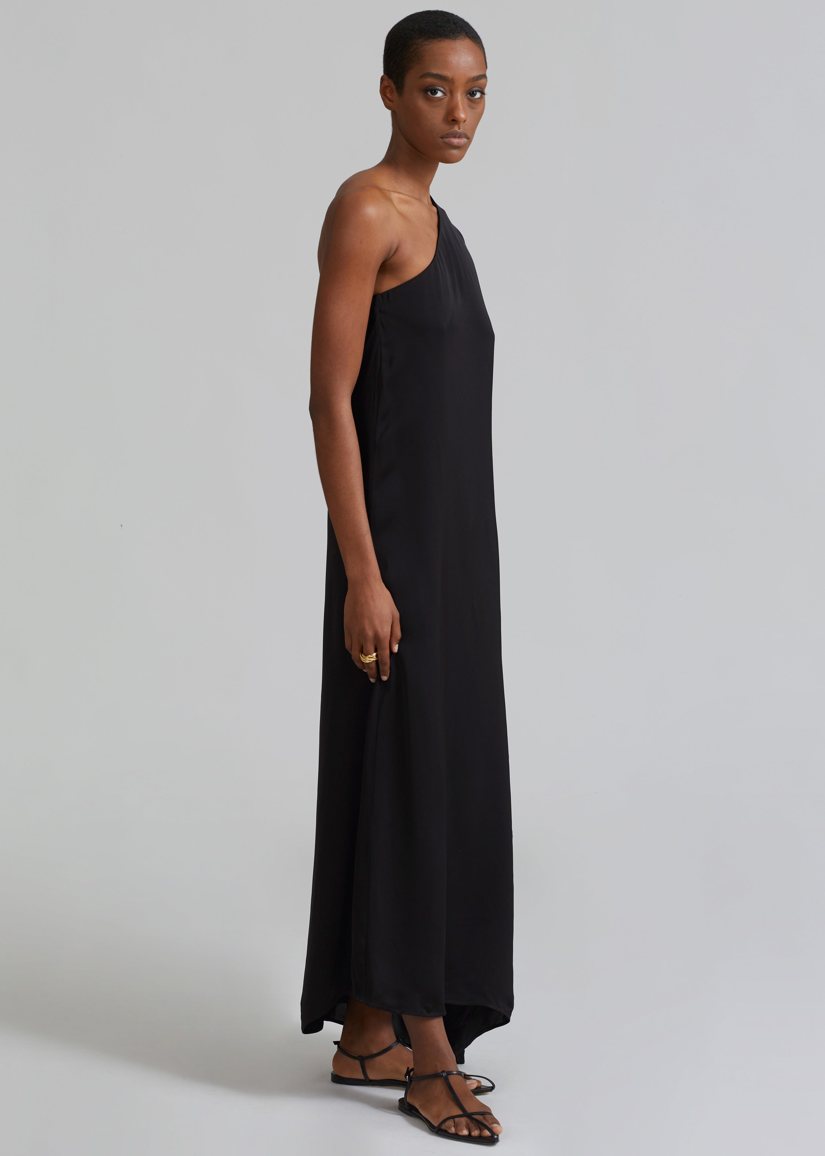 By Malene Birger Avilas Maxi Dress - Black - 7