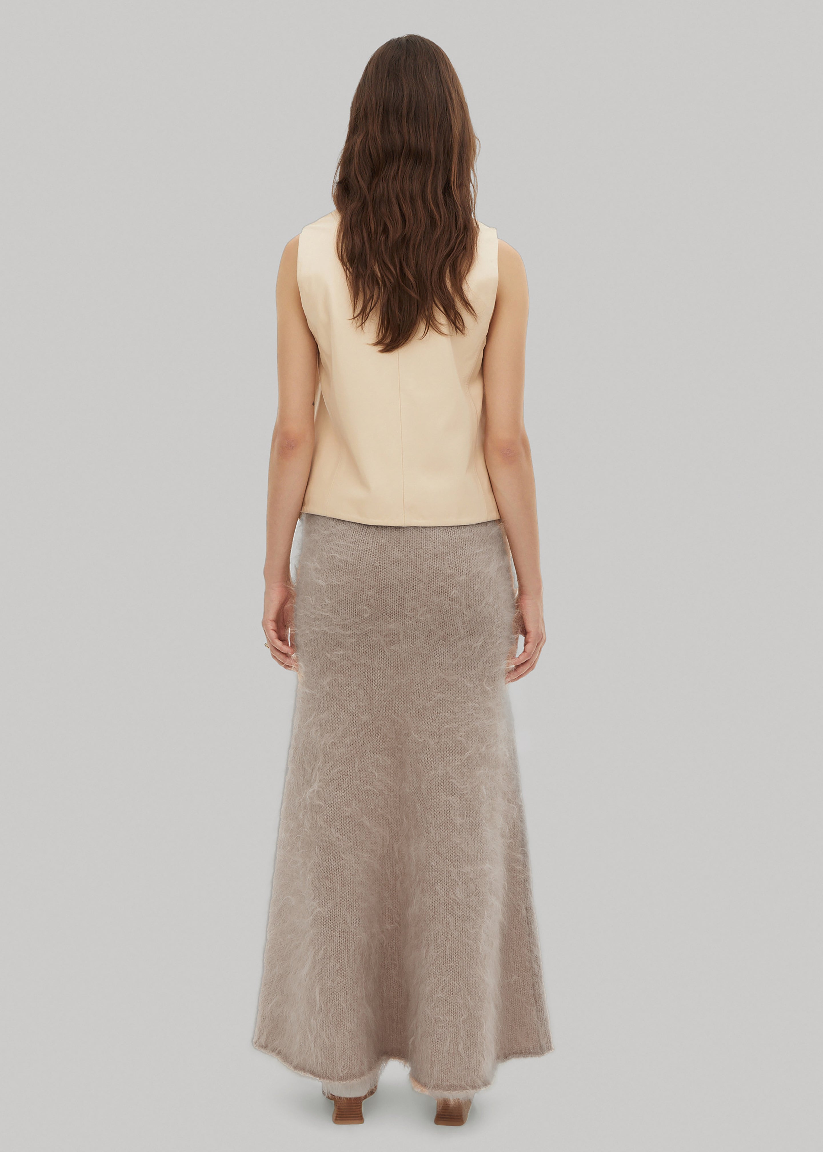 By Malene Birger Hevina Maxi Skirt - Twill Beige - 6