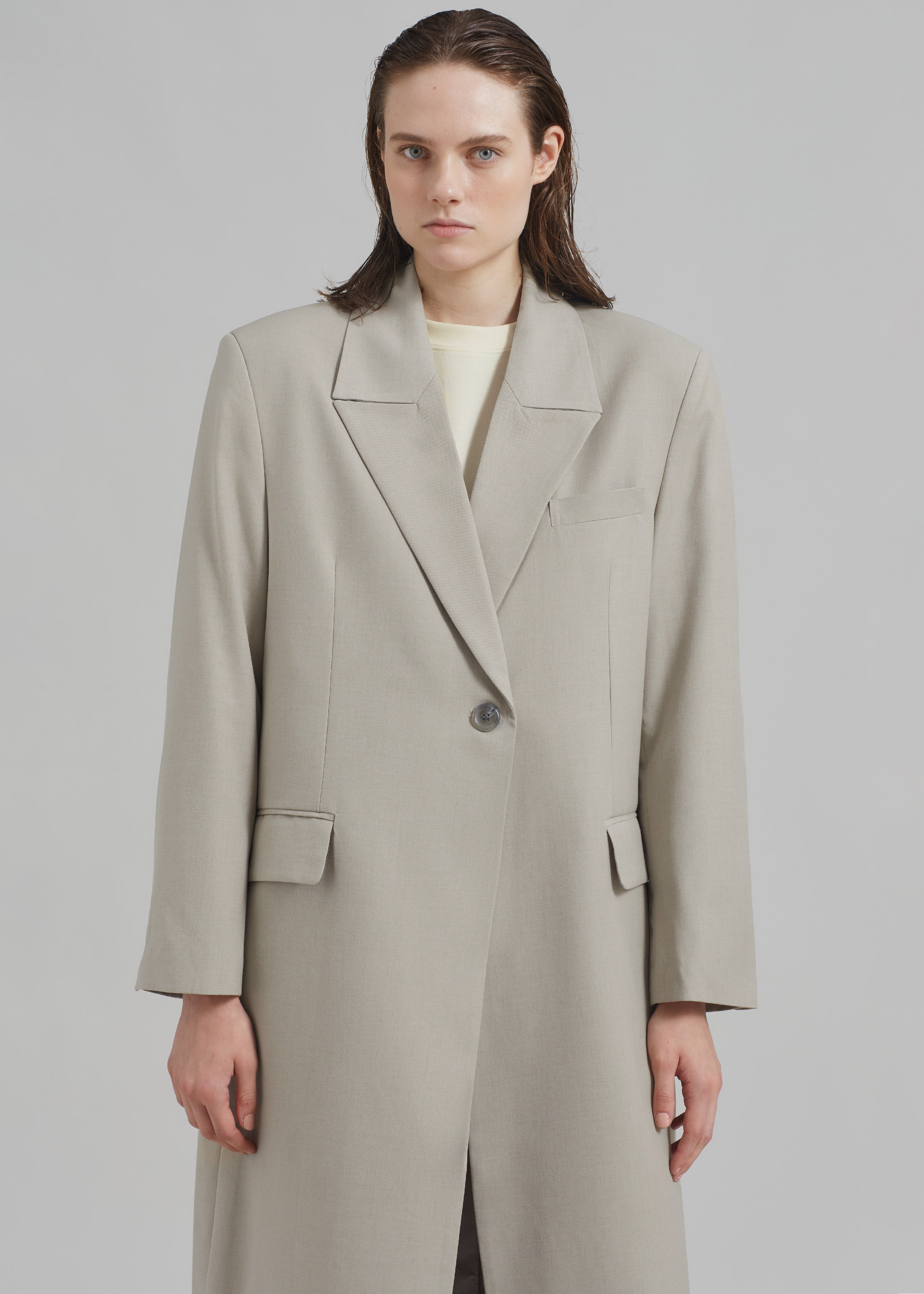 Charlotte Overcoat - Beige - 3