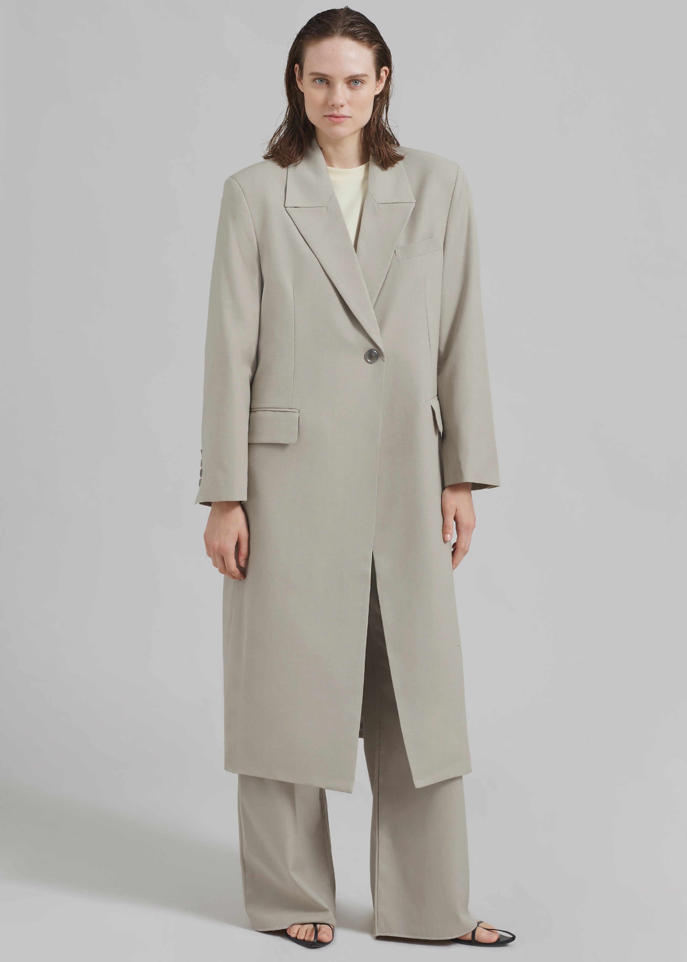 Charlotte Overcoat - Beige - 4