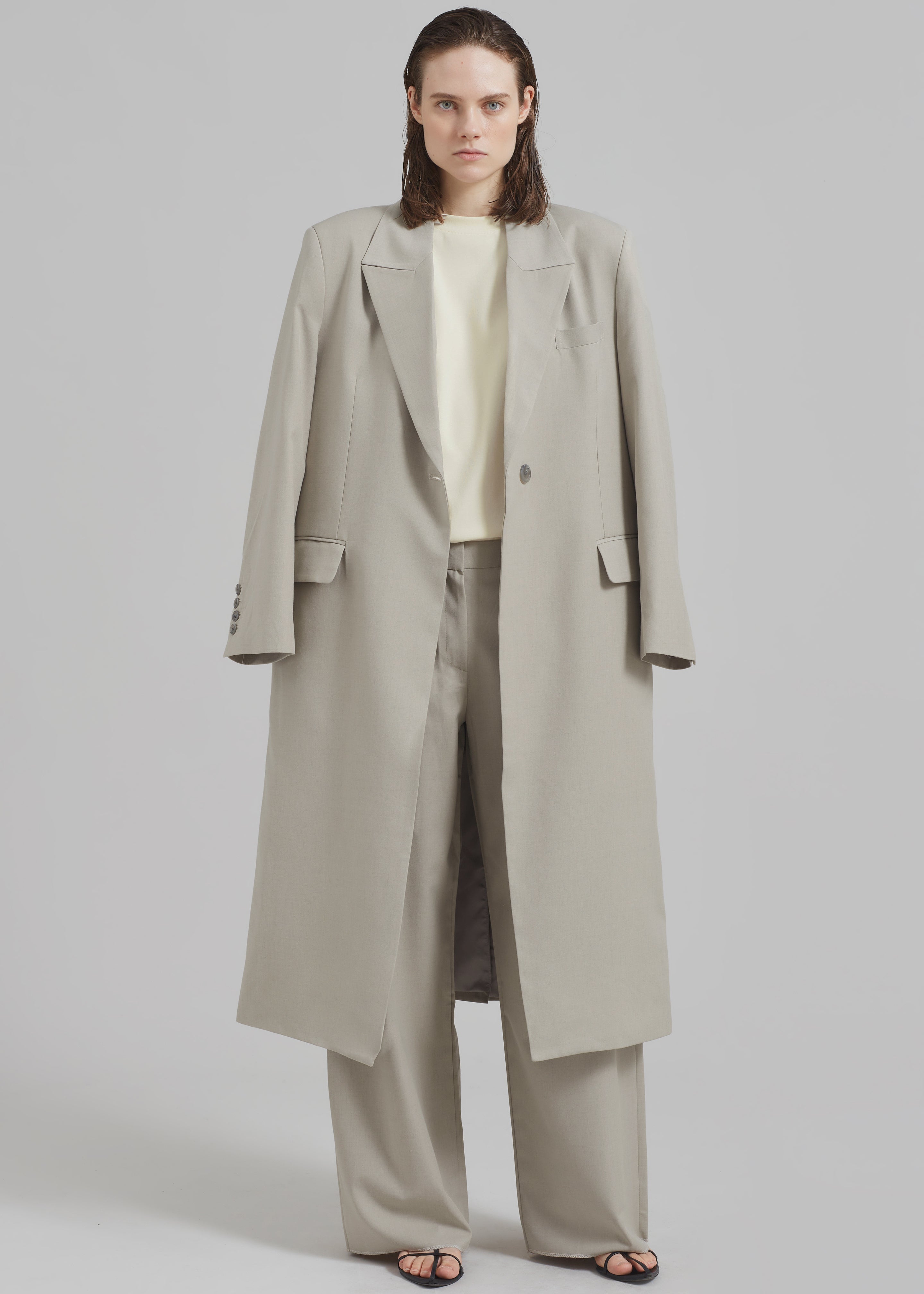 Charlotte Overcoat - Beige - 2