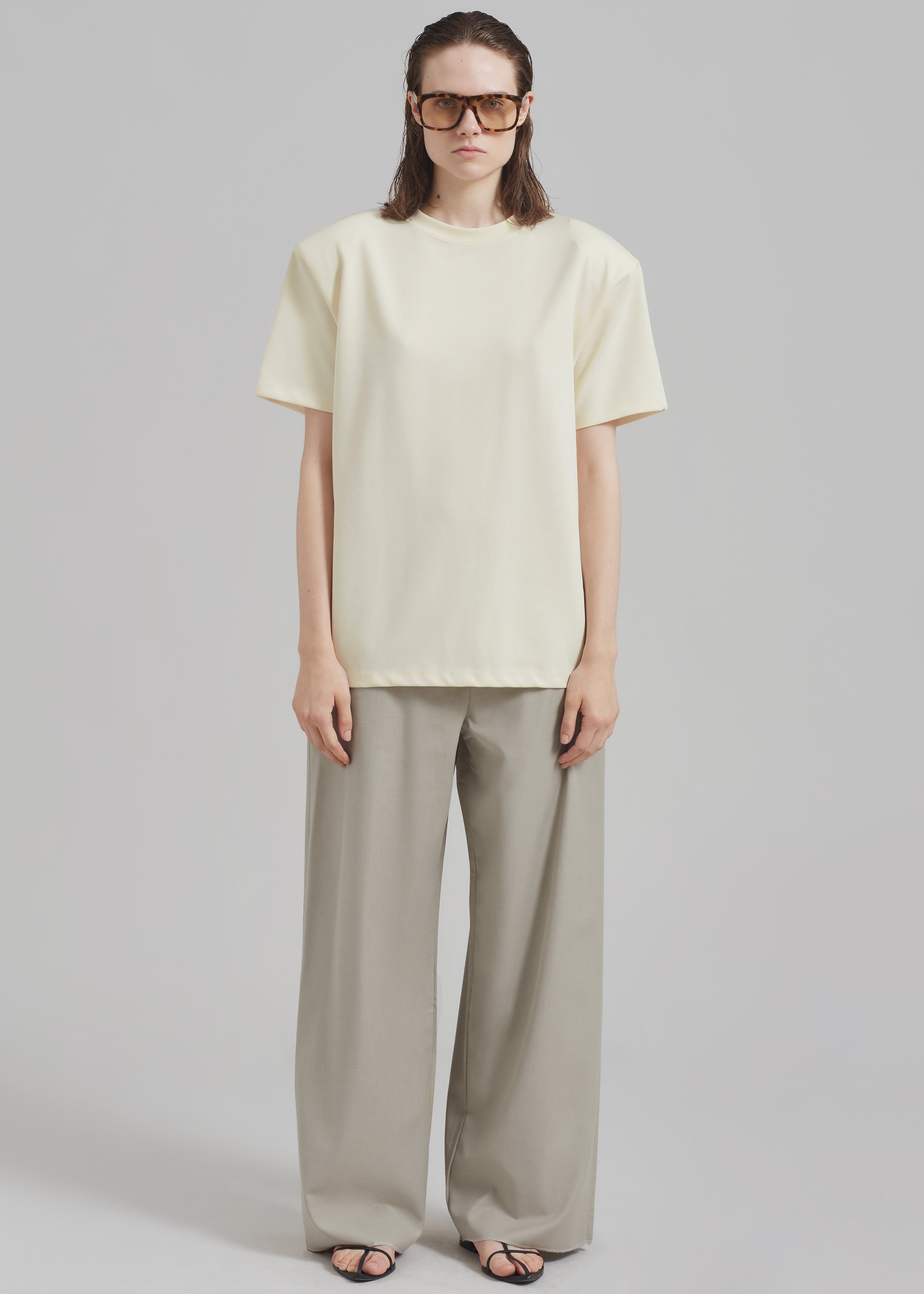Charlotte Trousers - Beige - 7