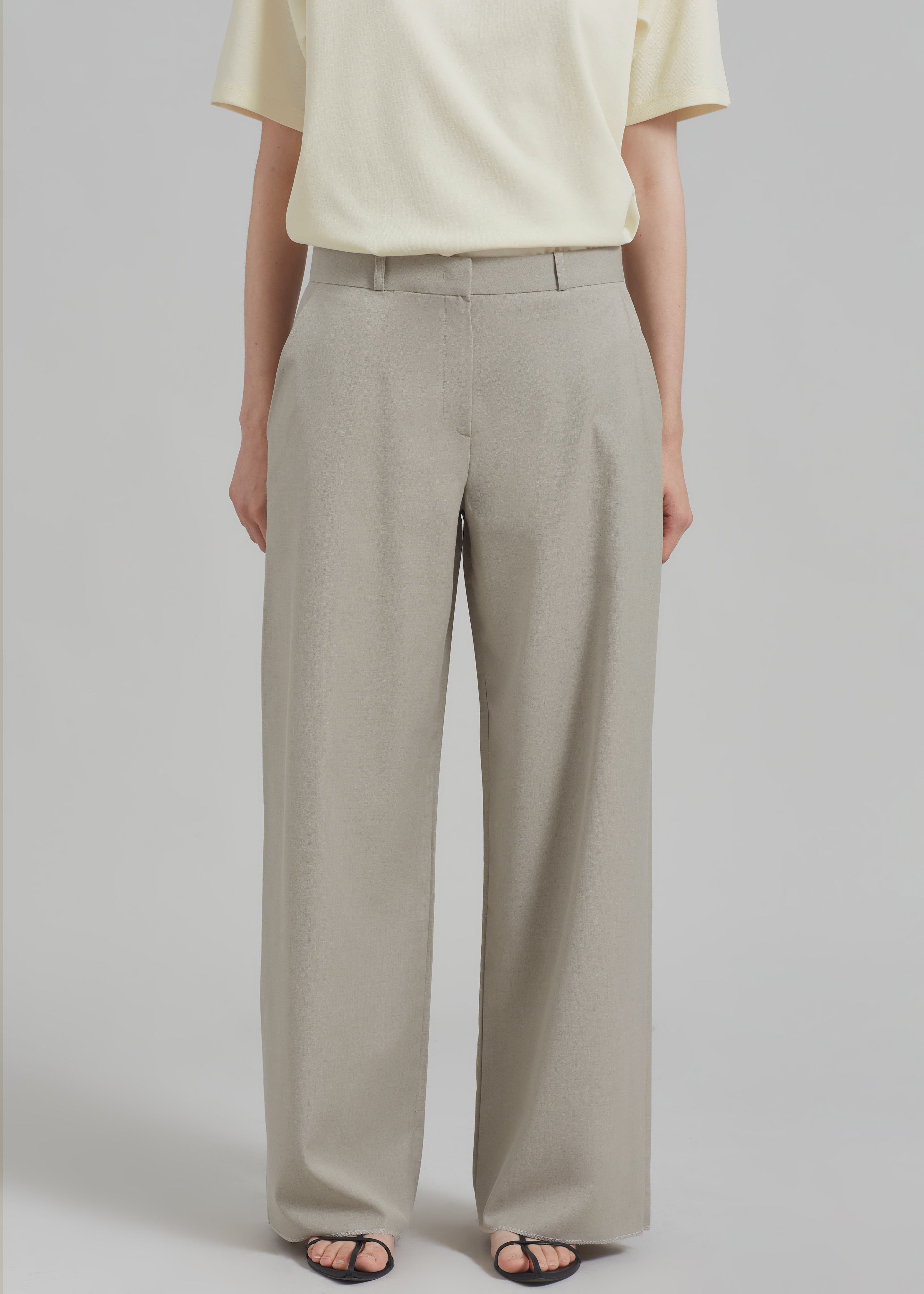 Charlotte Trousers - Beige - 5