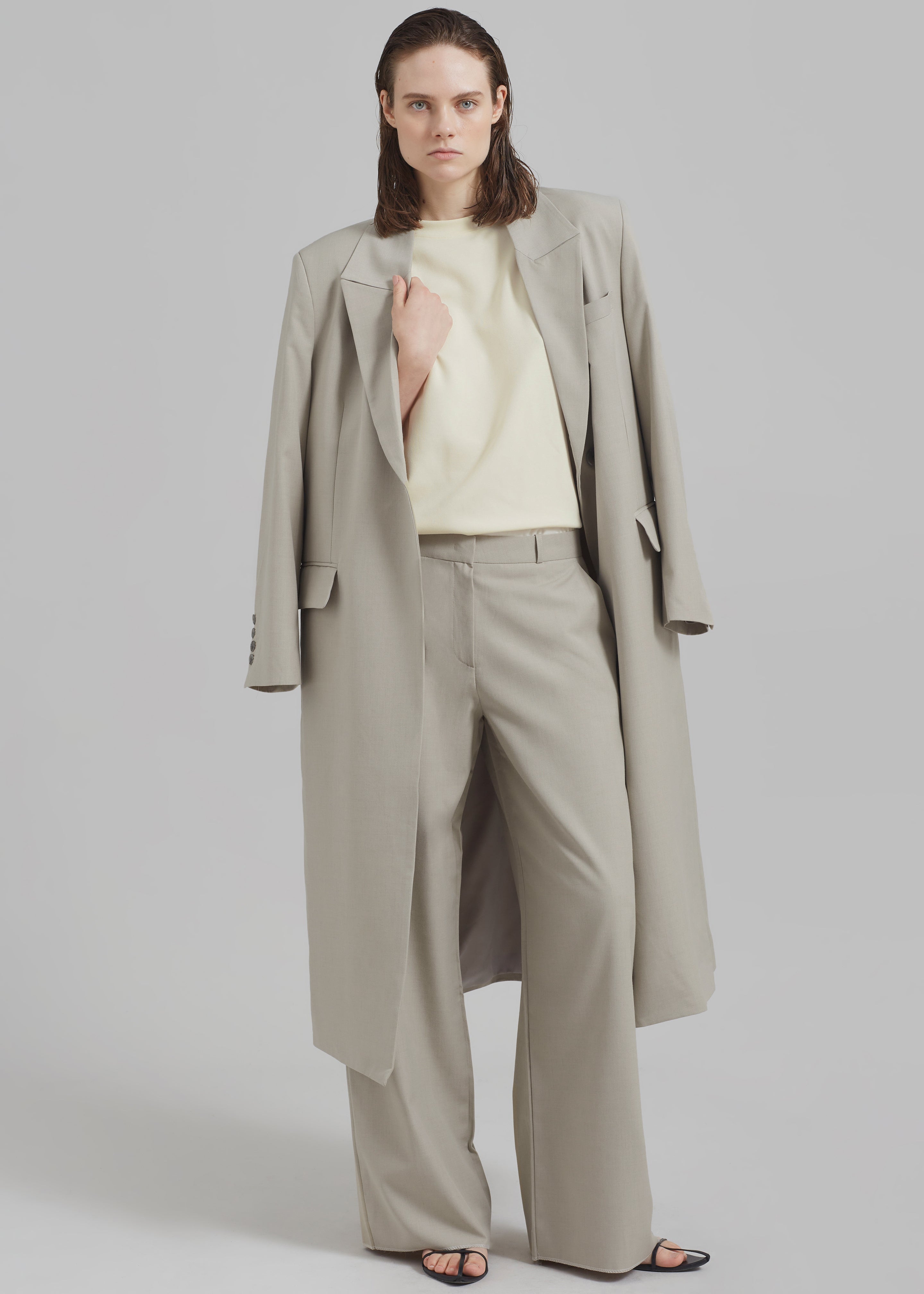 Charlotte Trousers - Beige - 4