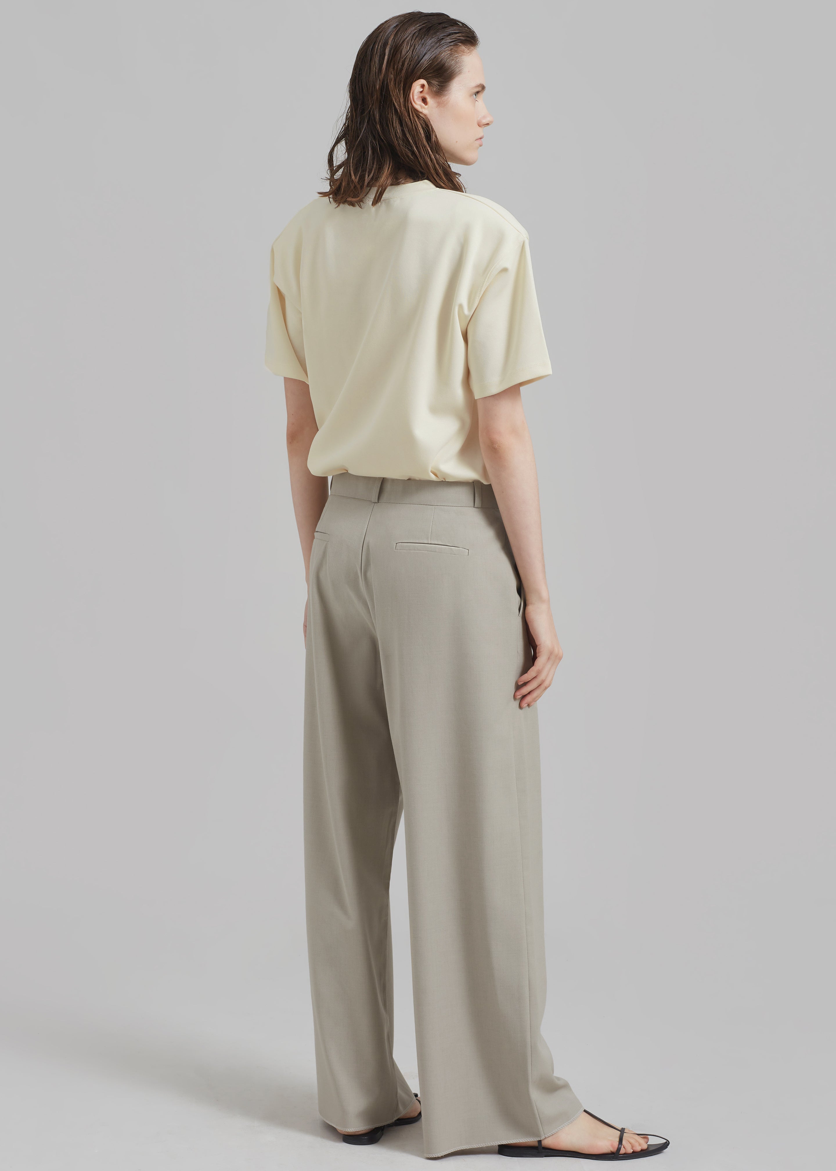 Charlotte Trousers - Beige - 11