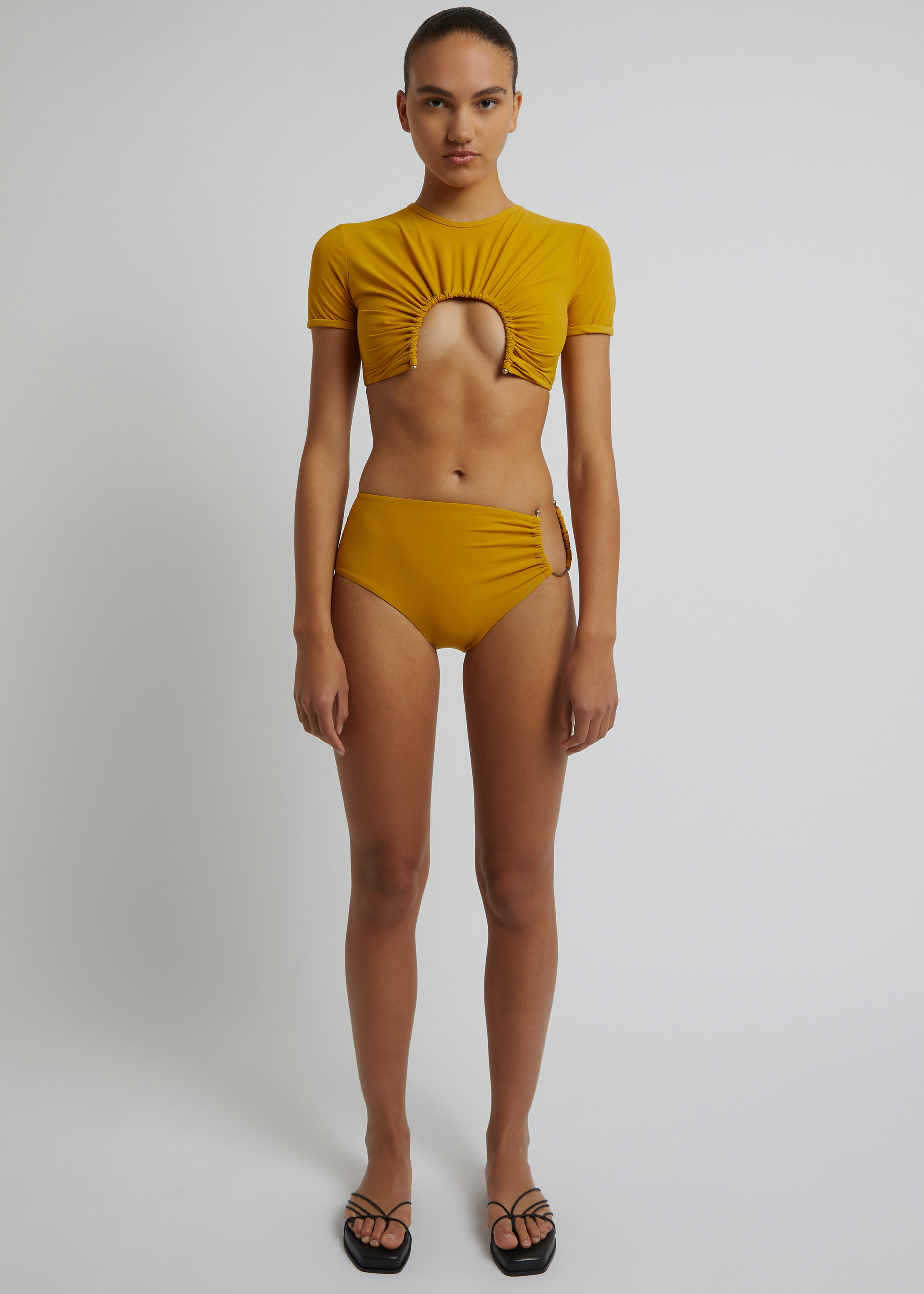 Christopher Esber U Prong Brief - Mustard - 5