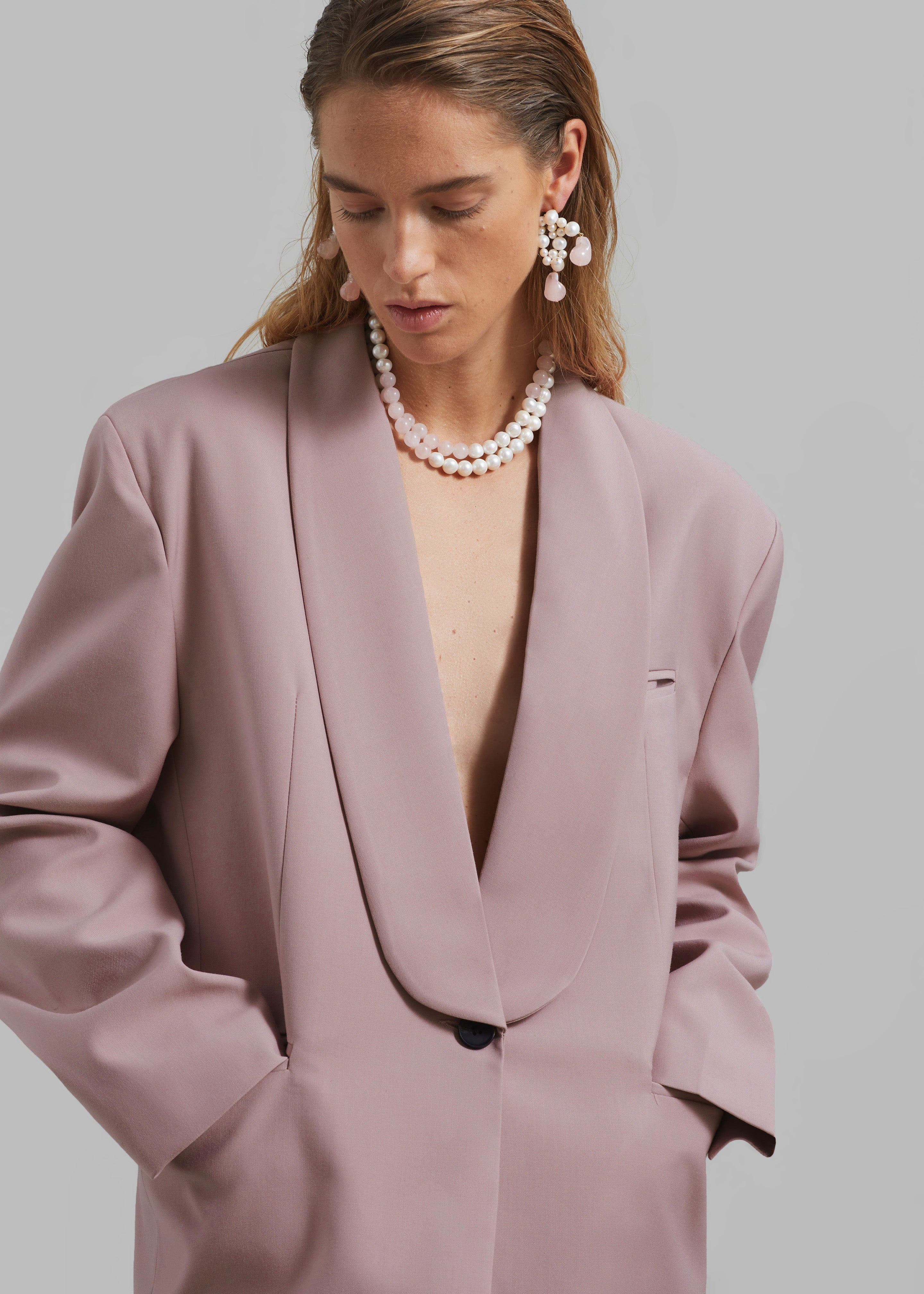 Completedworks (Some Lost) Time Necklace - Rose Quartz - 3
