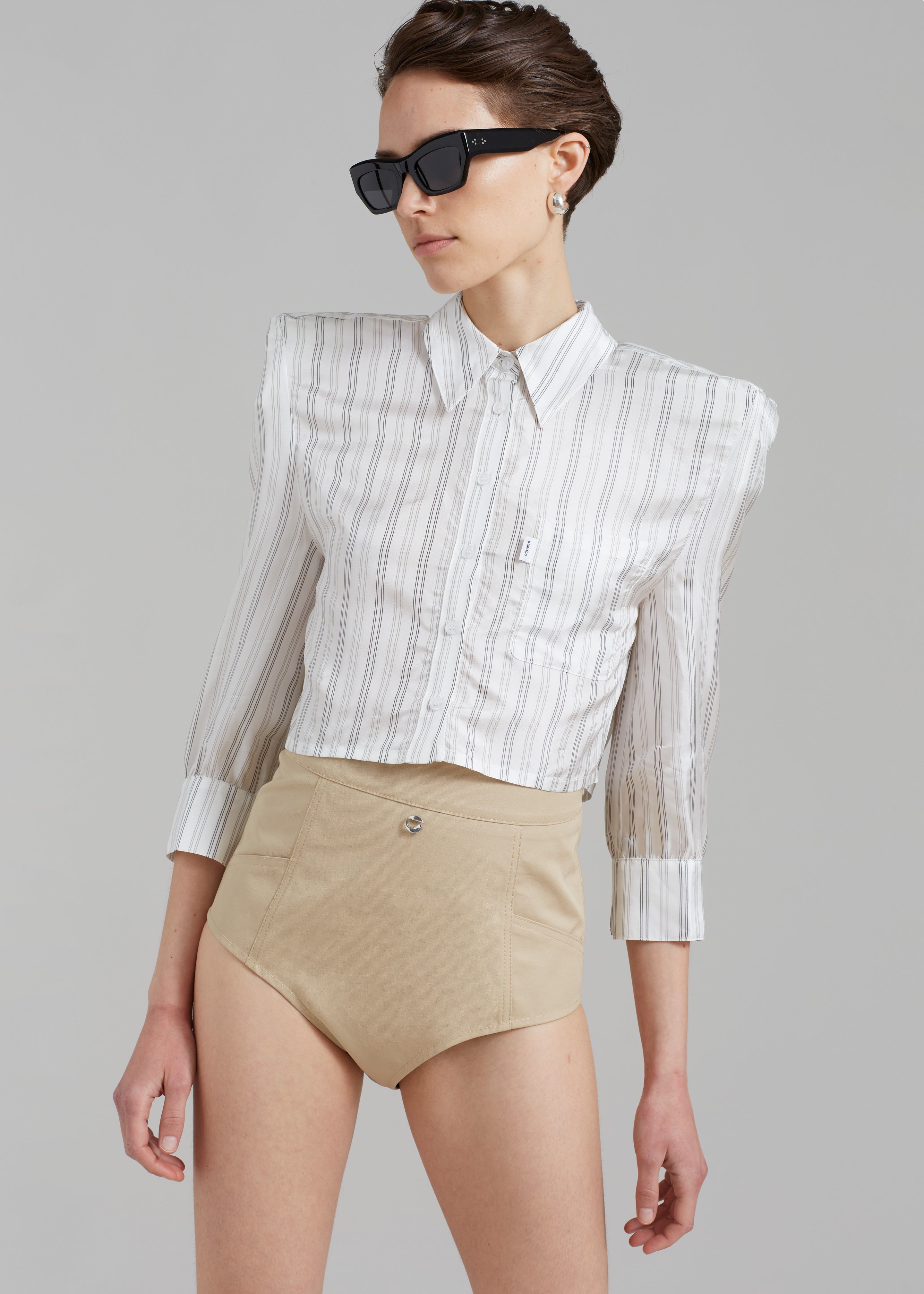 Coperni Power Shirt - Ivory - 1
