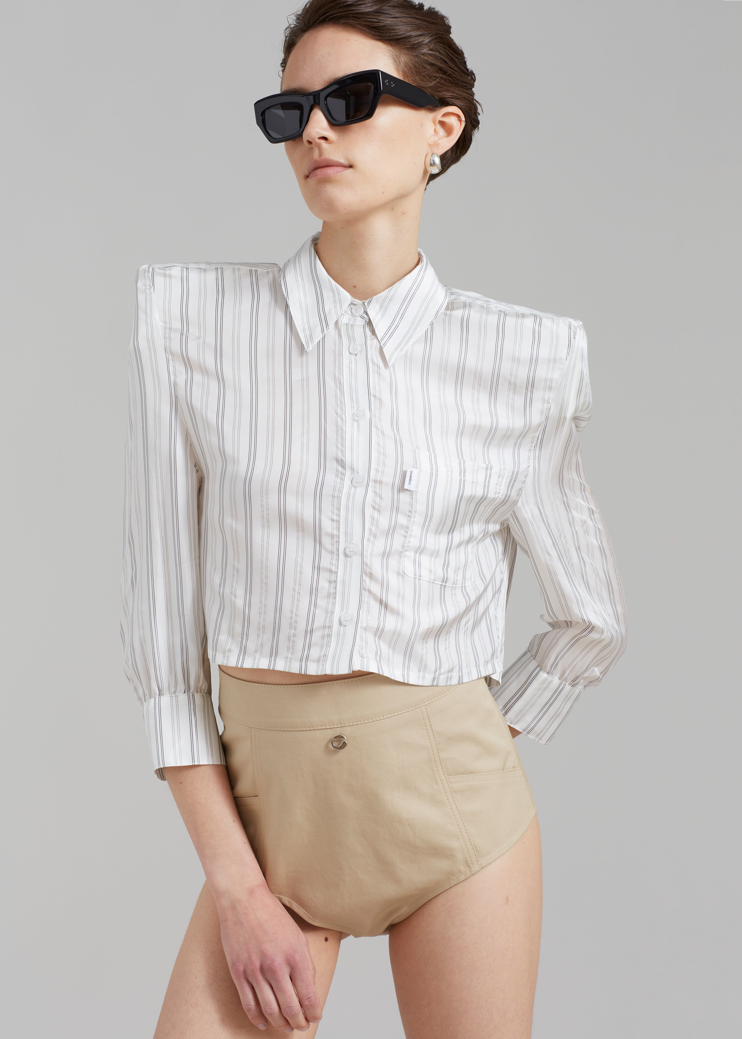 Coperni Power Shirt - Ivory - 6