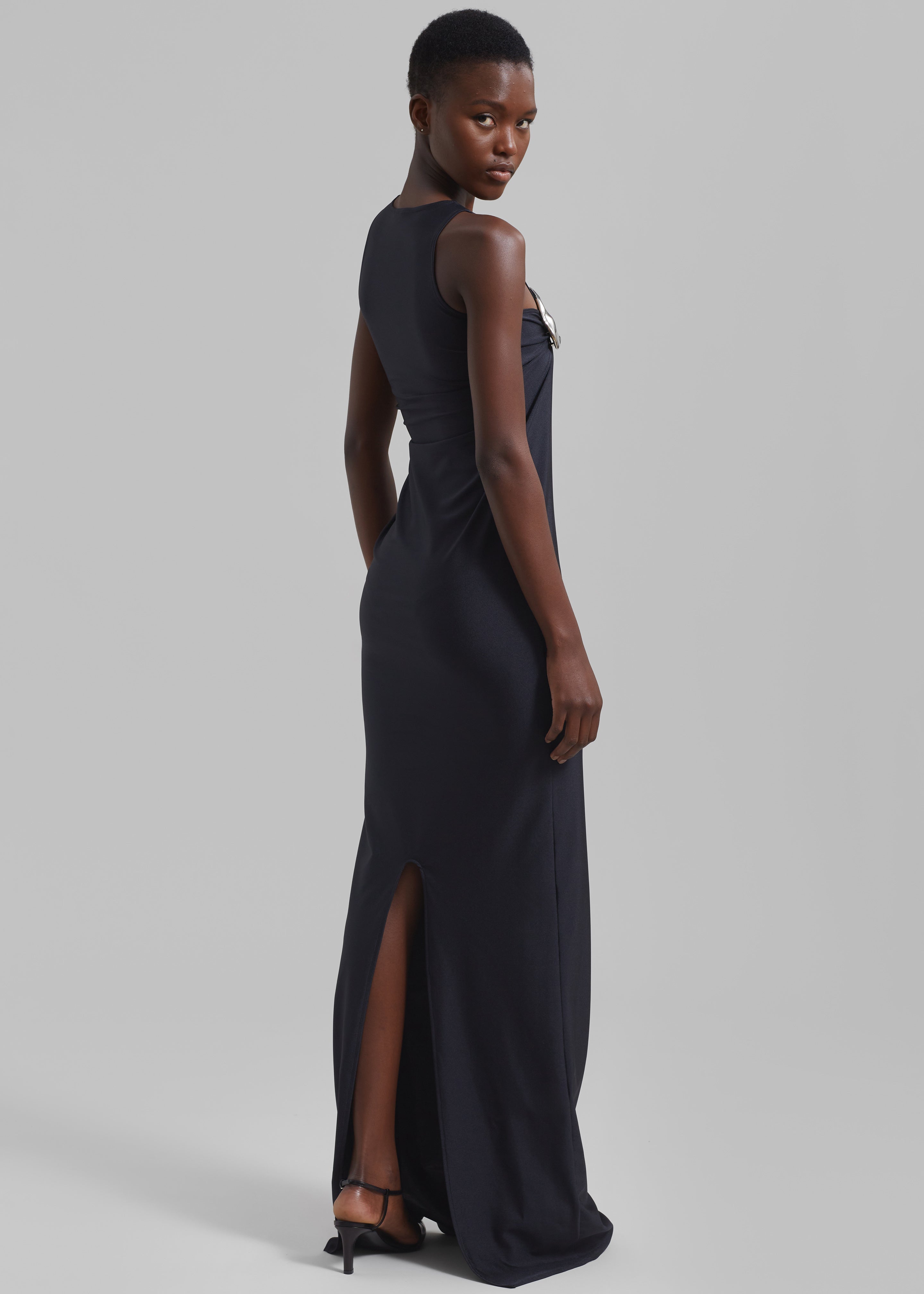 Coperni Single Emoji Dress - Black - 6