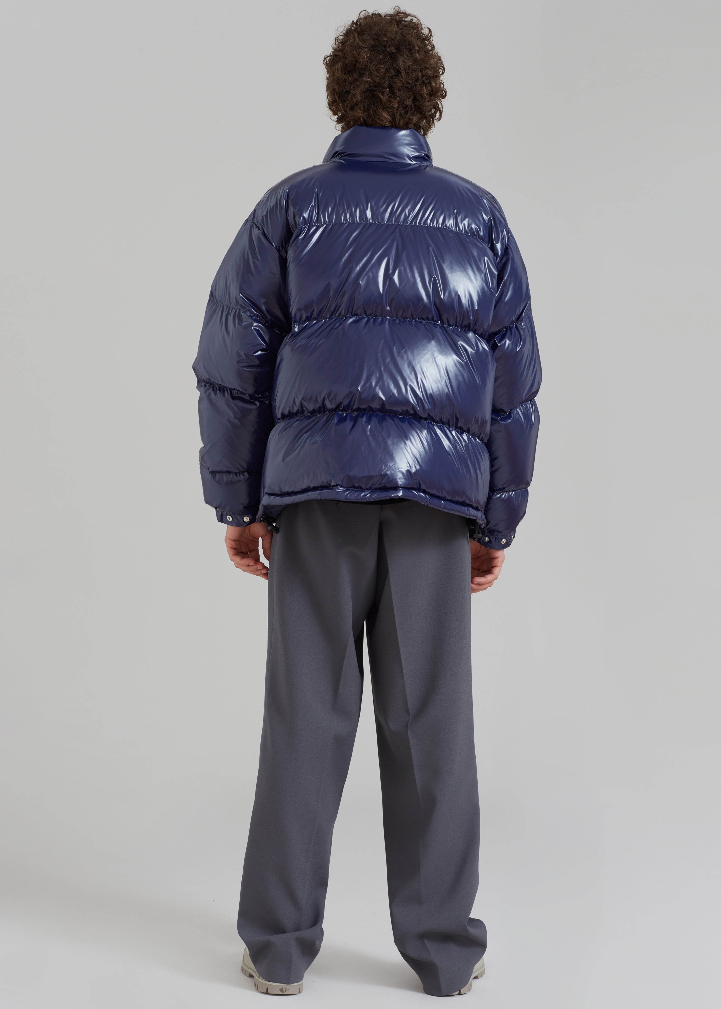 Carson Gloss Puffer - Navy - 7
