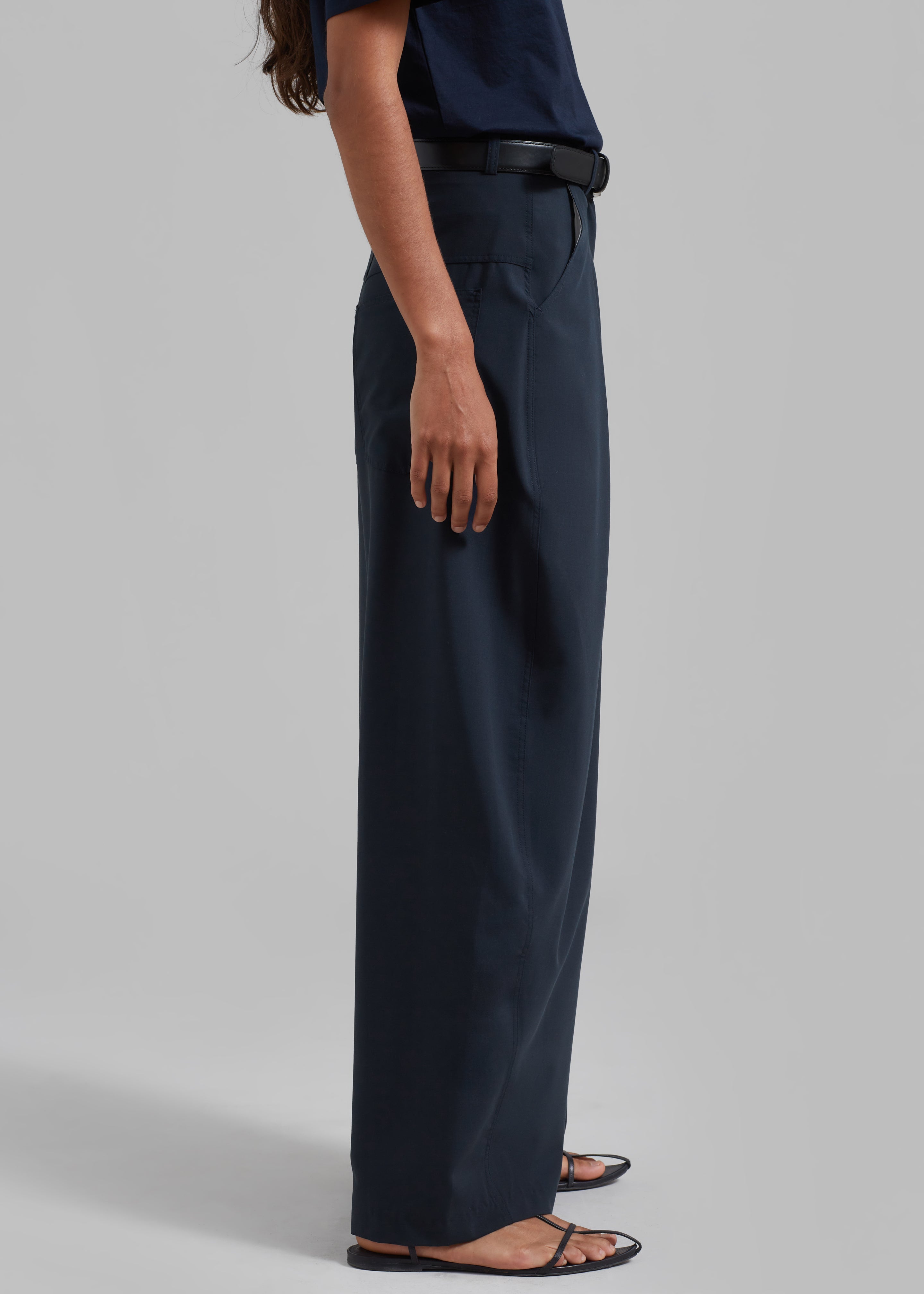 Dani Wide Pants - Navy - 9