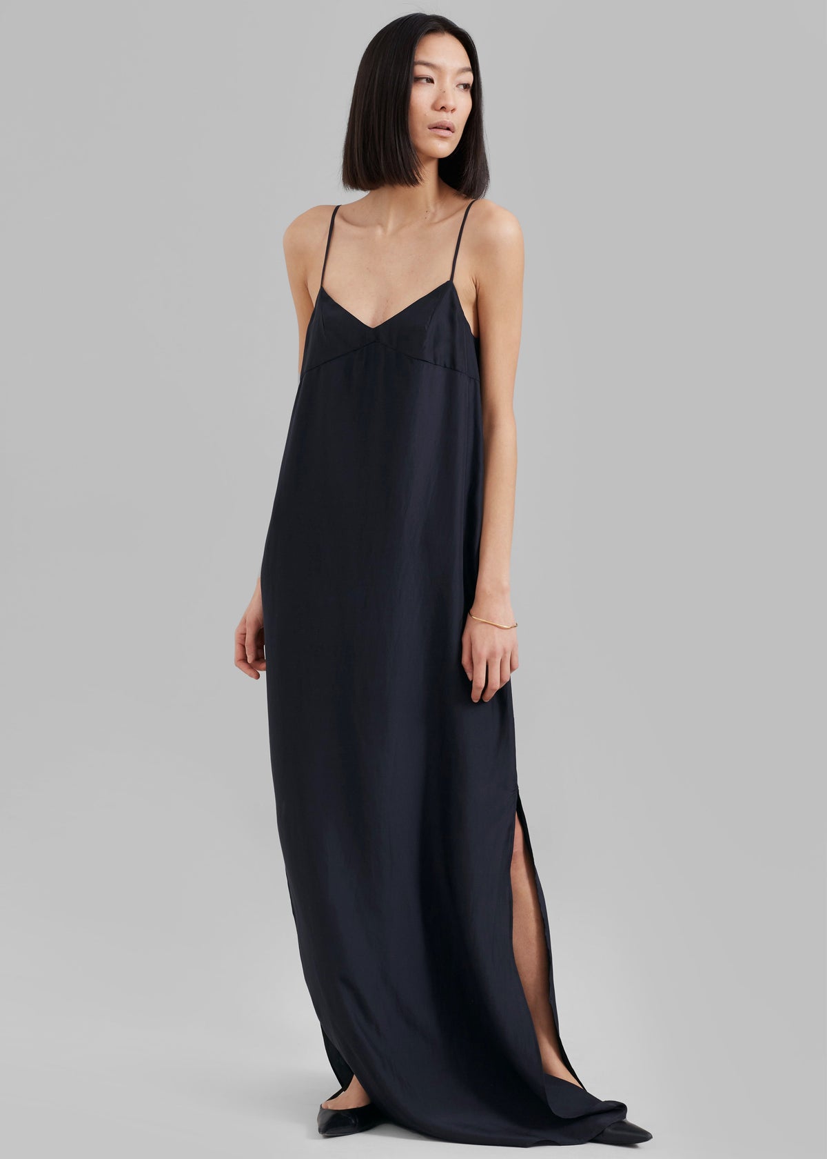Dylana Sleeveless Maxi Dress - Navy - 1