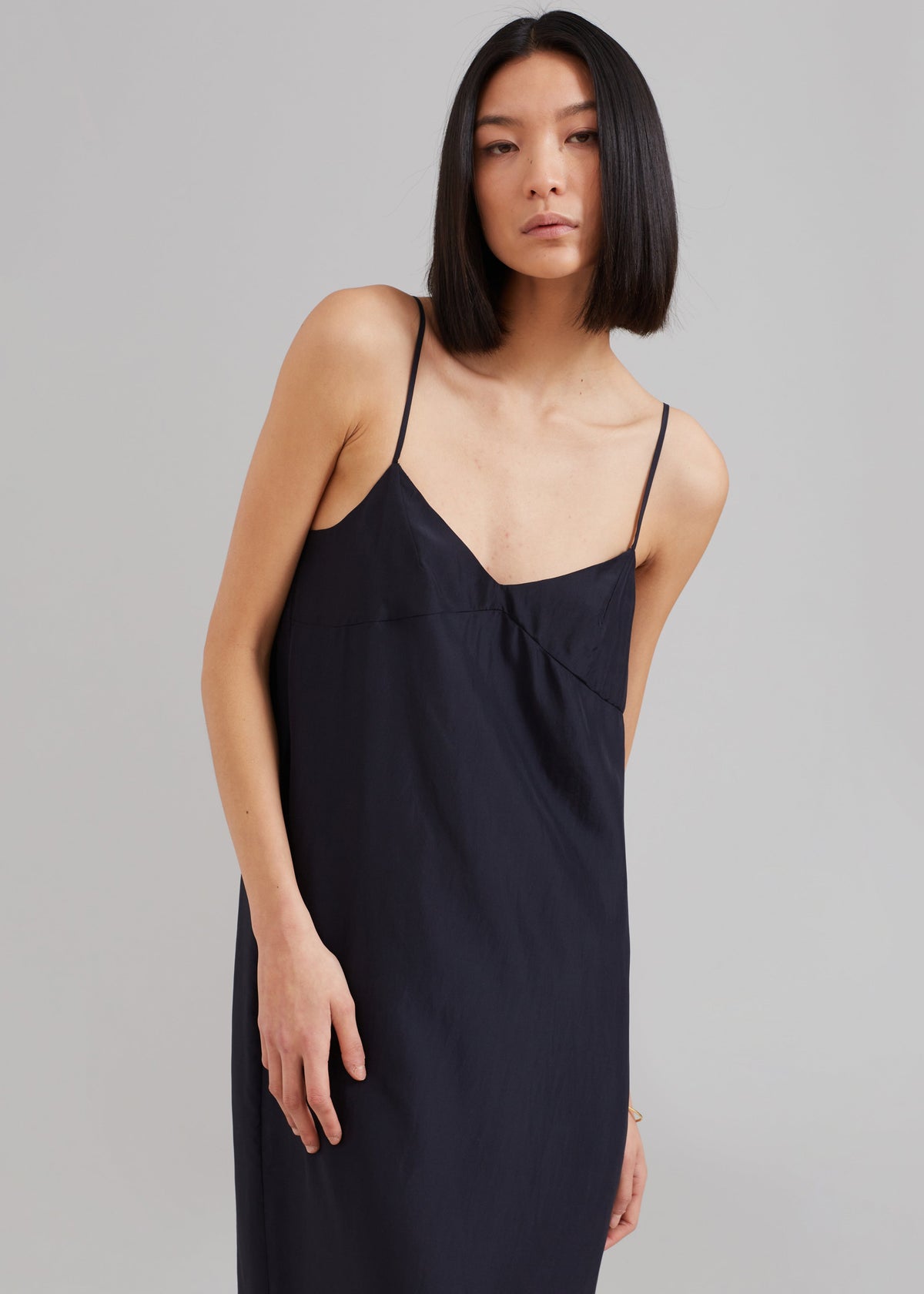 Dylana Sleeveless Maxi Dress - Navy - 3