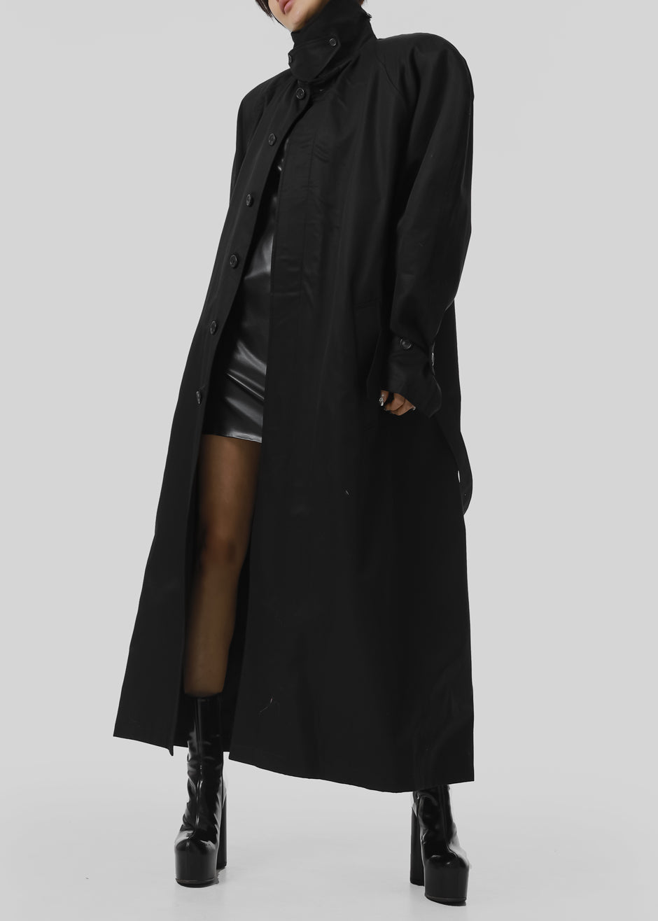 Decima Trench Coat - Black - 11