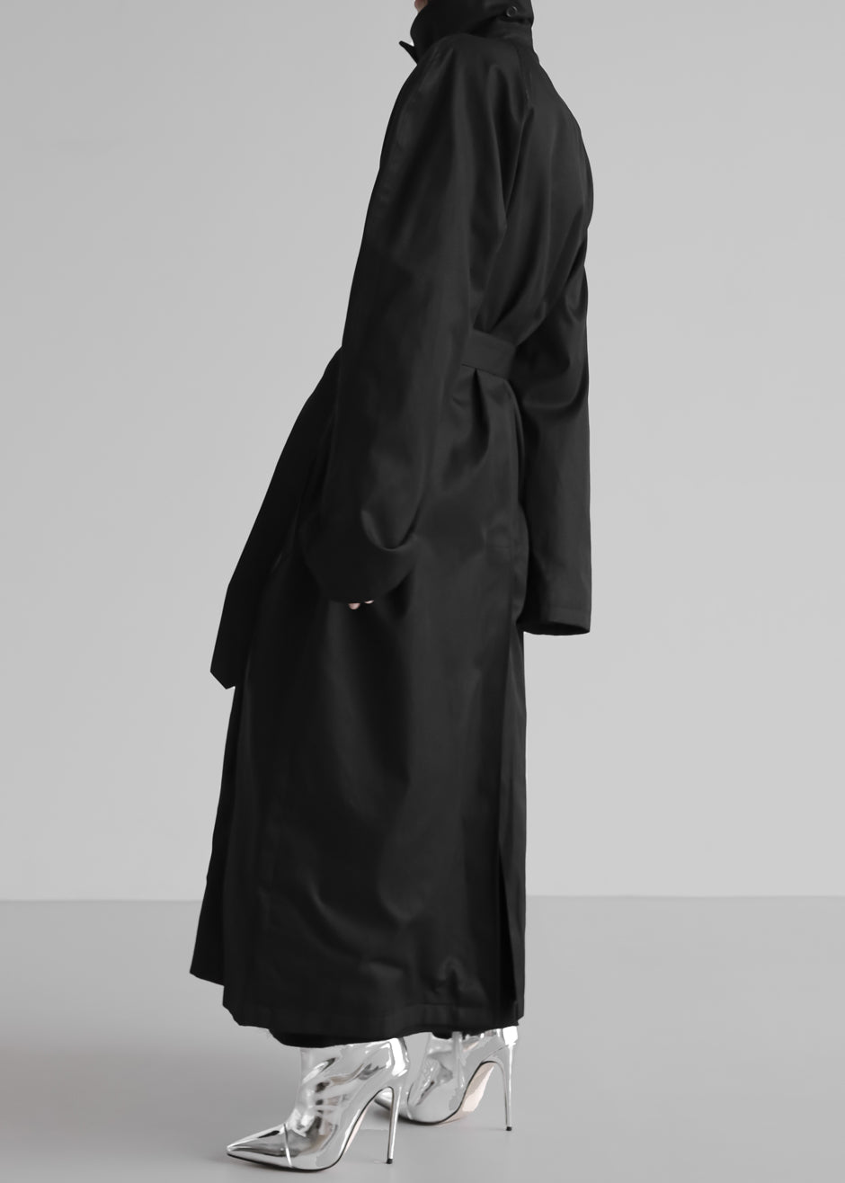 Decima Trench Coat - Black - 18