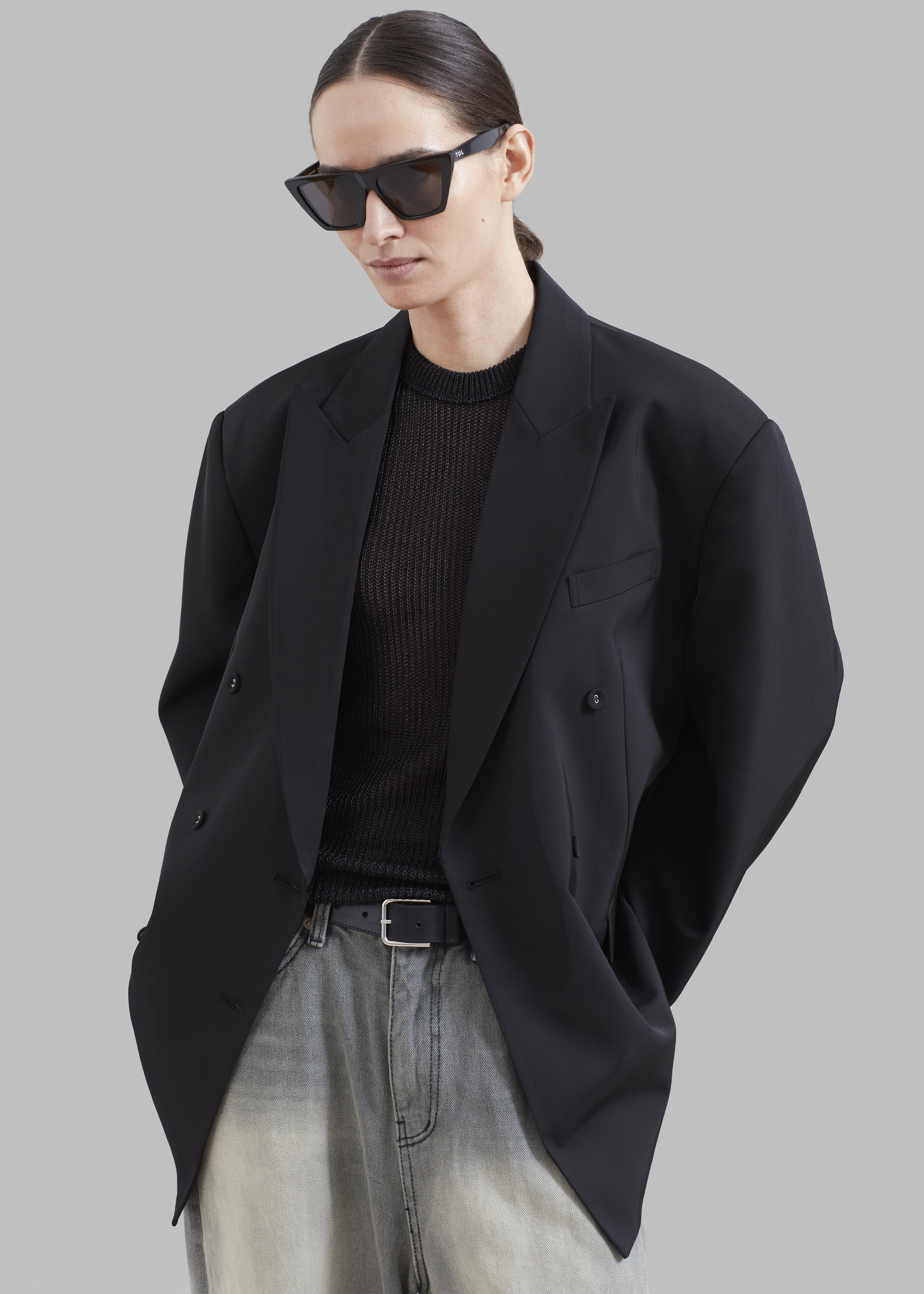 Demi Blazer - Black - 6