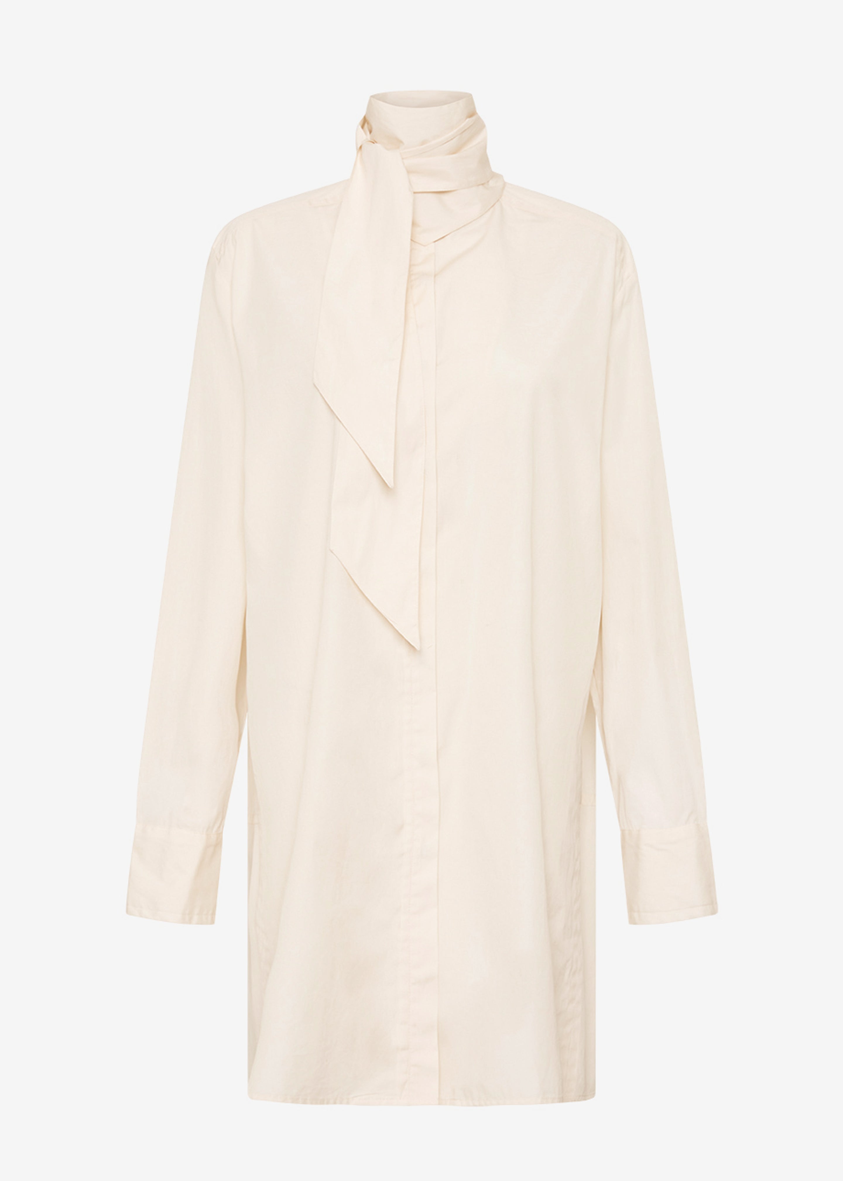 Esse Studios Evie Scarf Shirt - Crema - 6