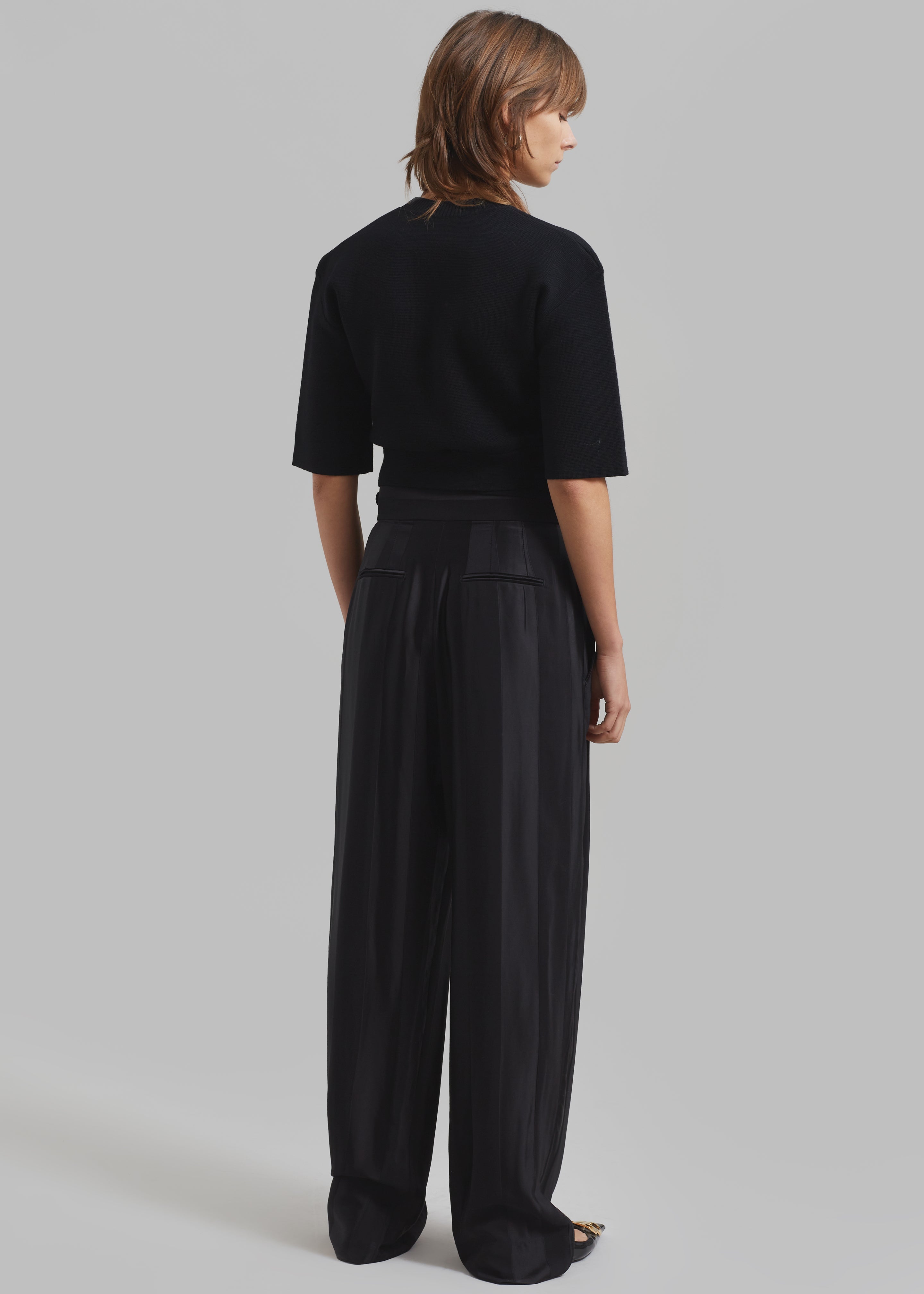 Esse Studios Modus Band Trousers - Black - 7