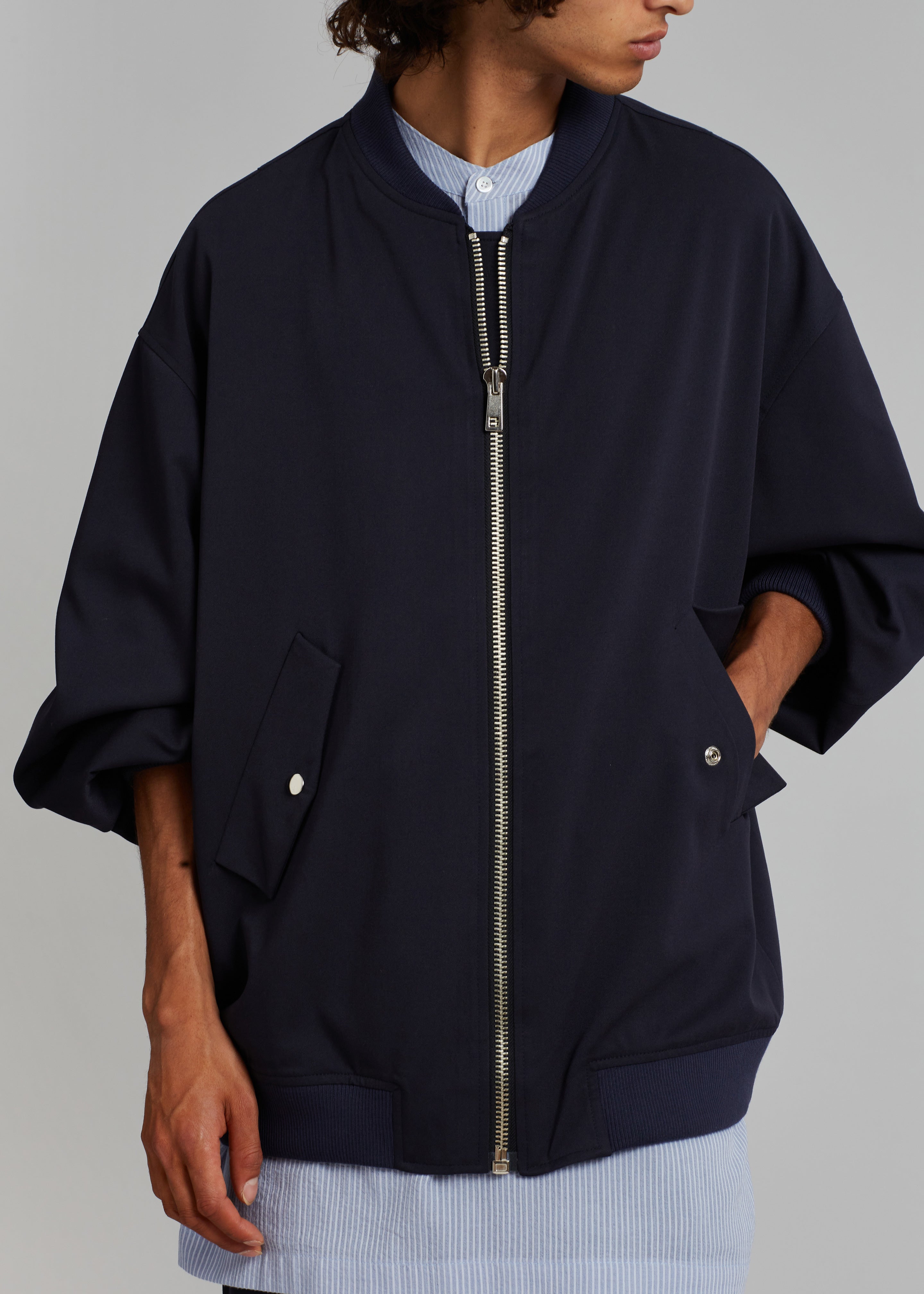 Evans Bomber - Navy - 4