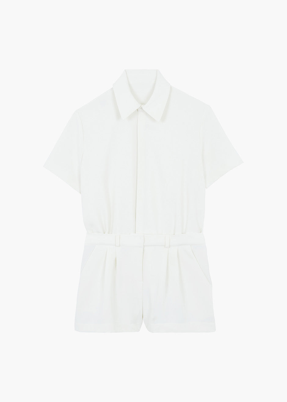 Faith Romper - White - 7