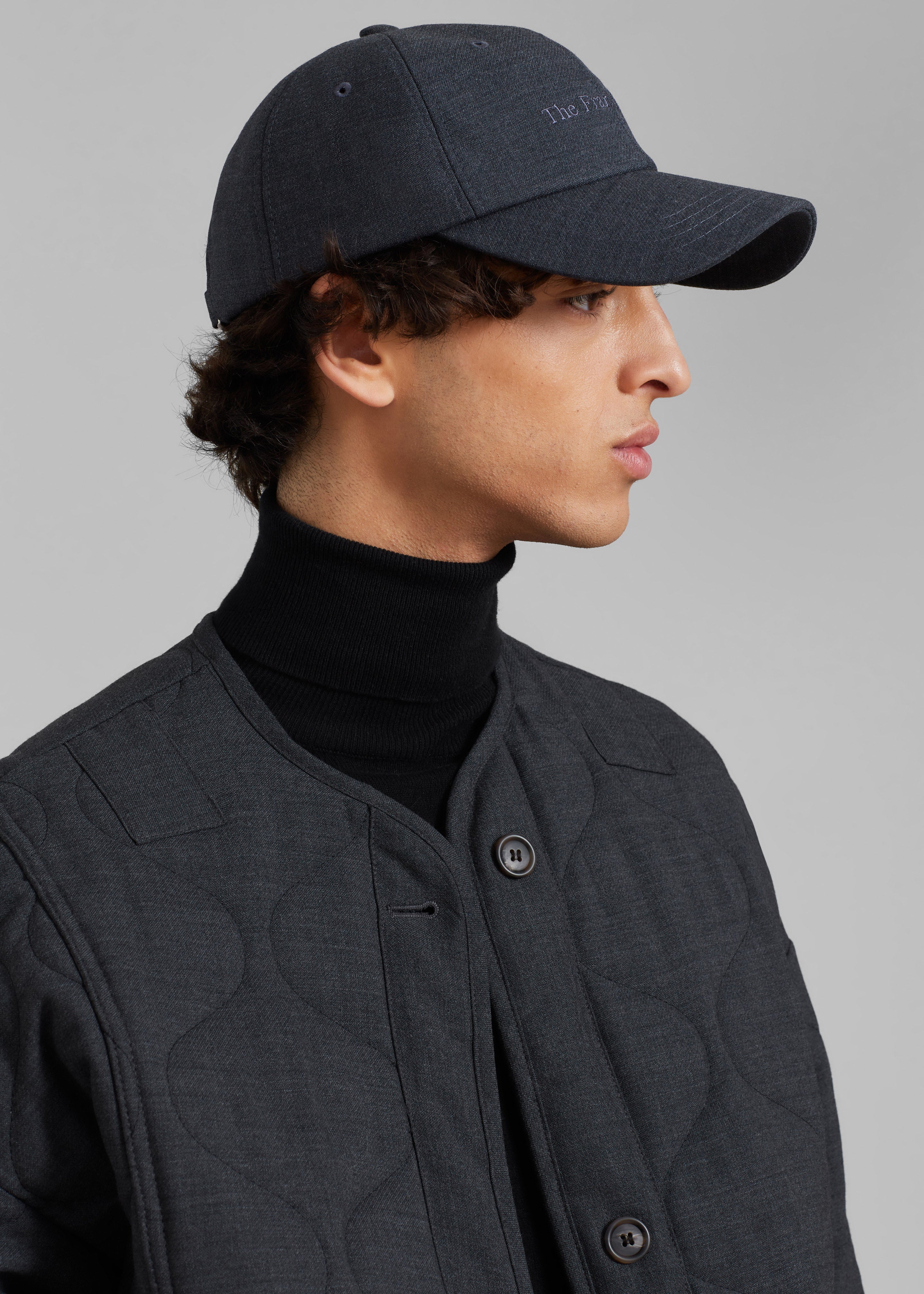 Frankie Baseball Cap - Charcoal - 5