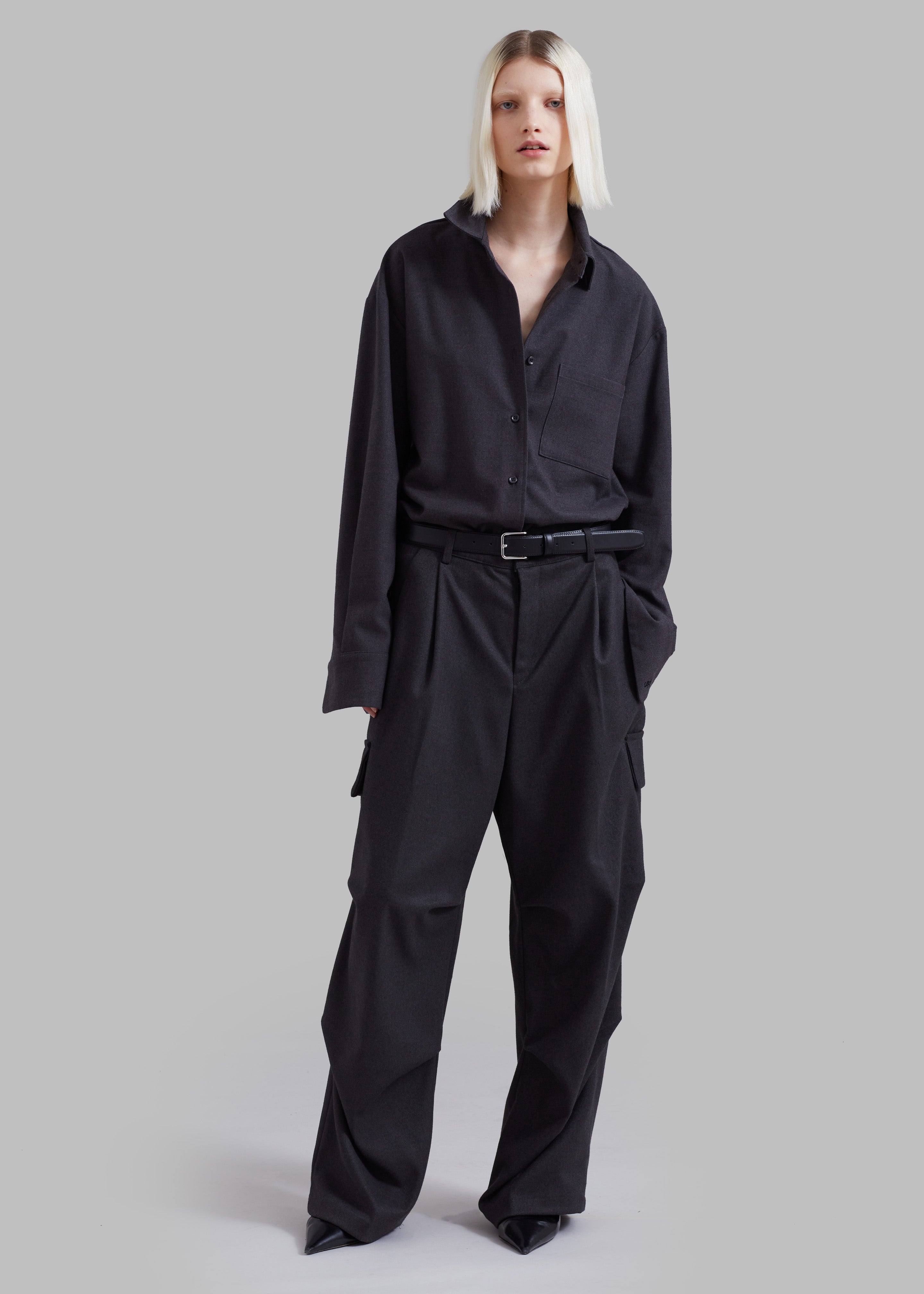 Flint Cargo Pants - Black – Frankie Shop Europe