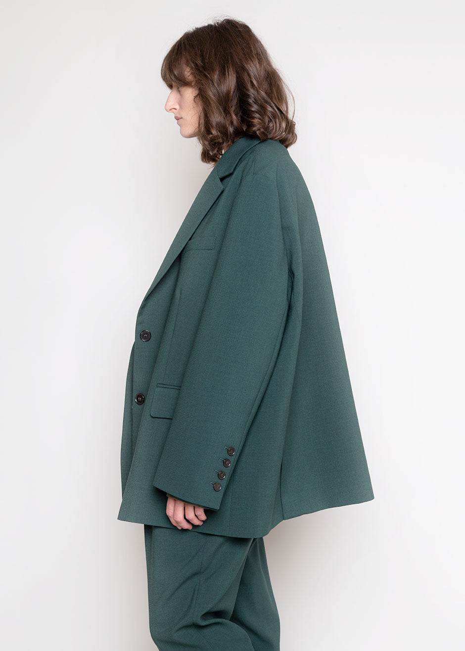 Bea Blazer - Forest Green - 3
