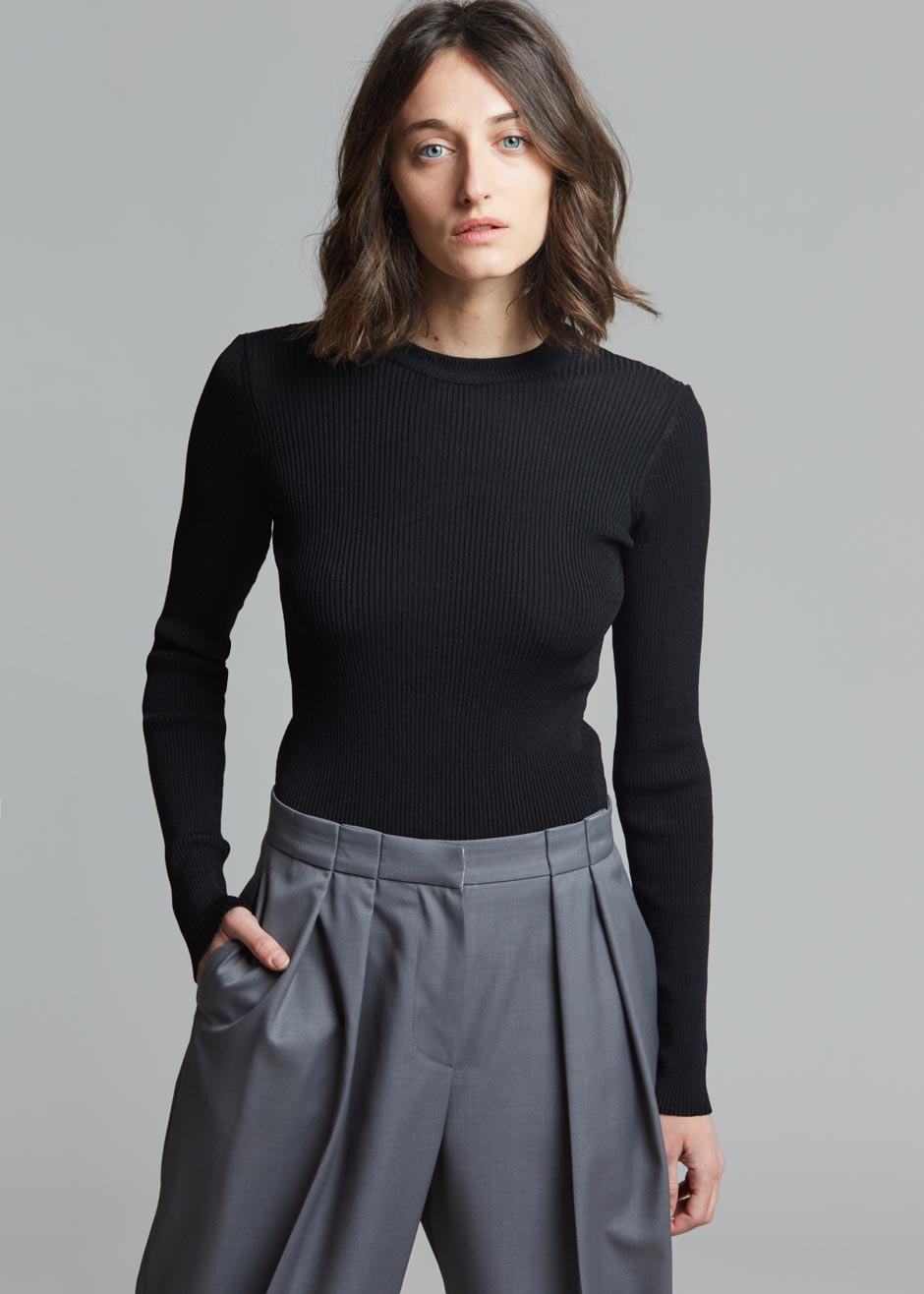 Bevza Low Waistline Bodysuit - Black - 6