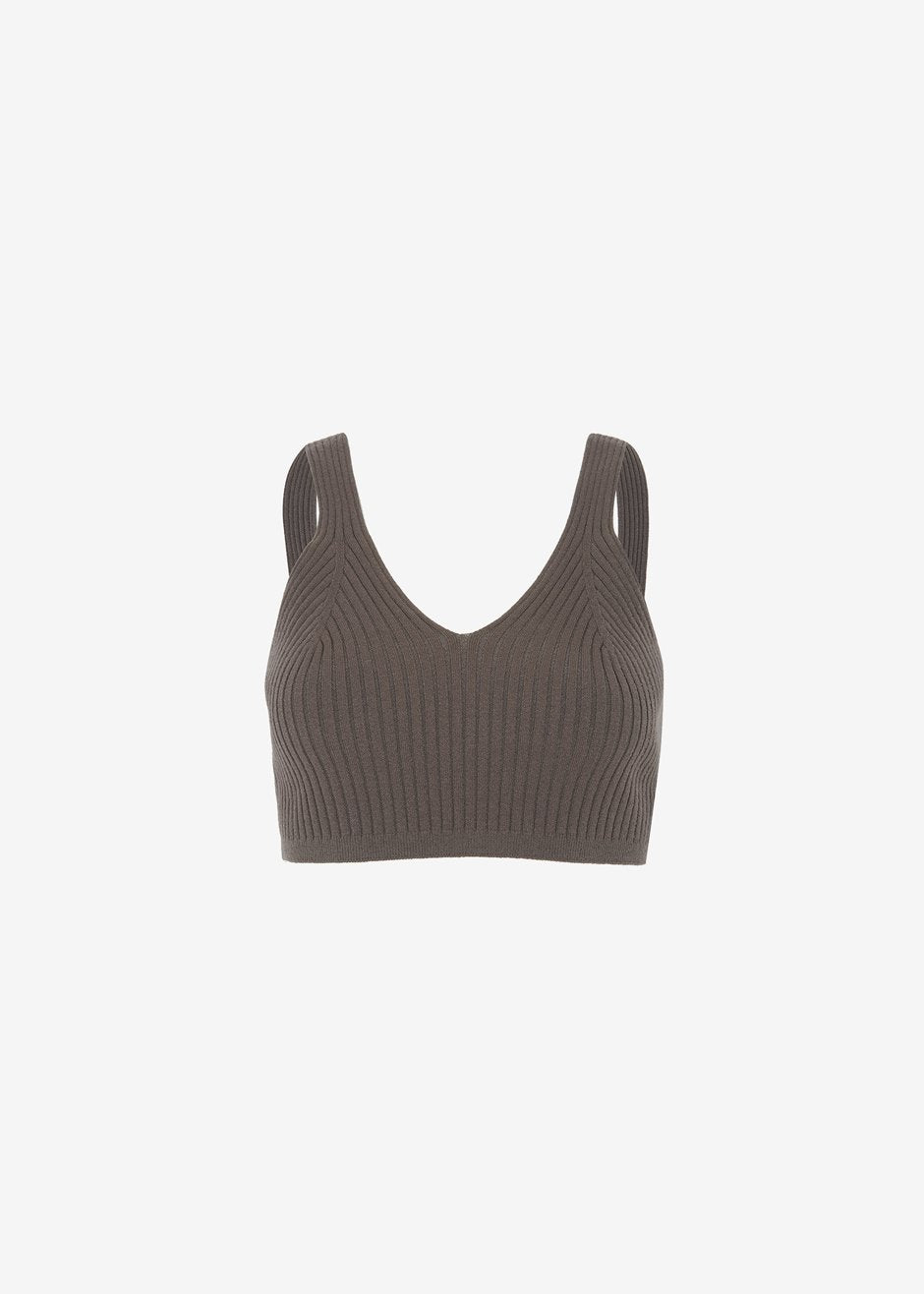 Athena Knit Bralette - Carafe - 7