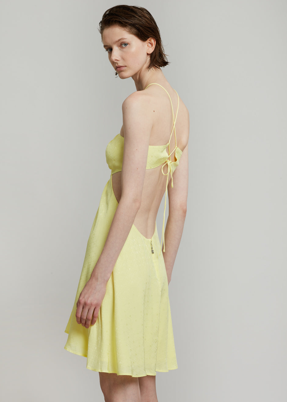ROTATE Nanna Dress - Elfin Yellow - 1
