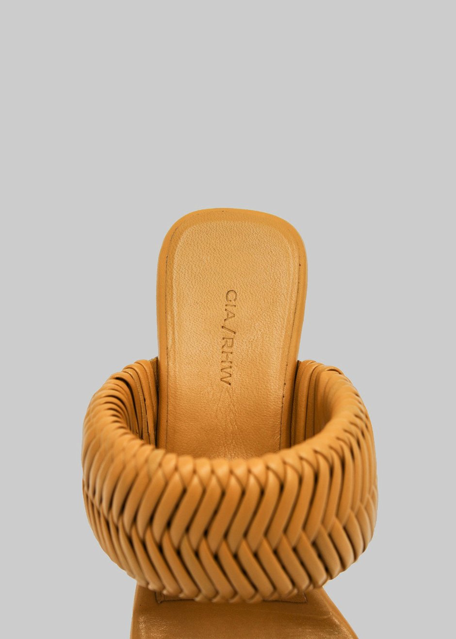 GIA x RHW Toe Ring Mule - Golden Brown - 3