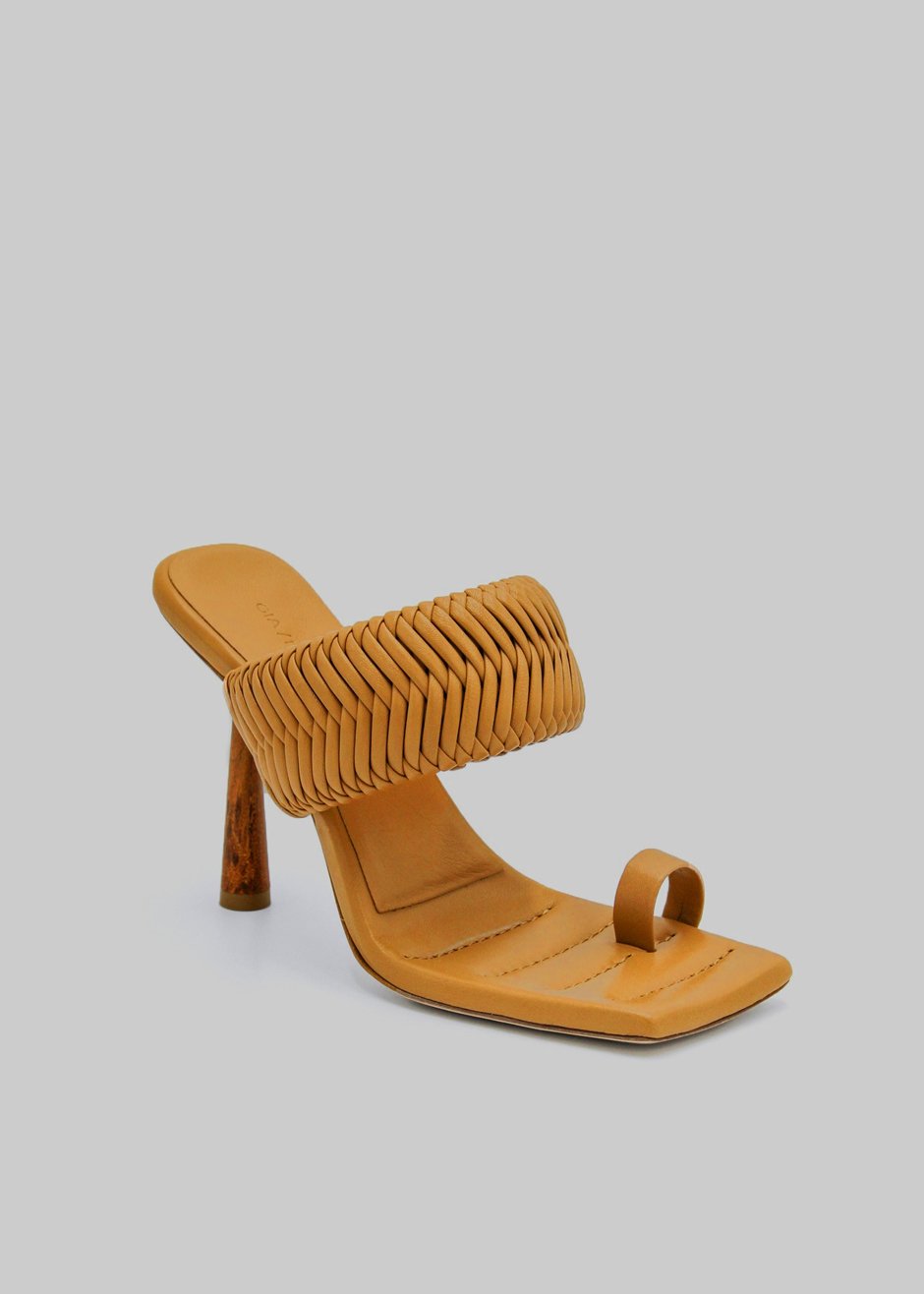GIA x RHW Toe Ring Mule - Golden Brown - 4