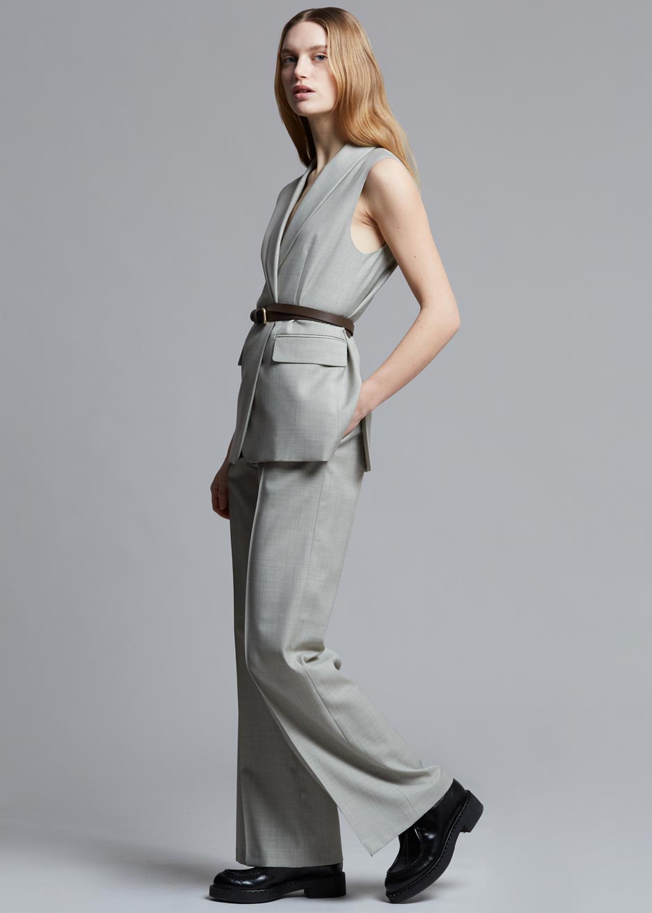 Mattea Suit Trousers in Agate Melange - 6