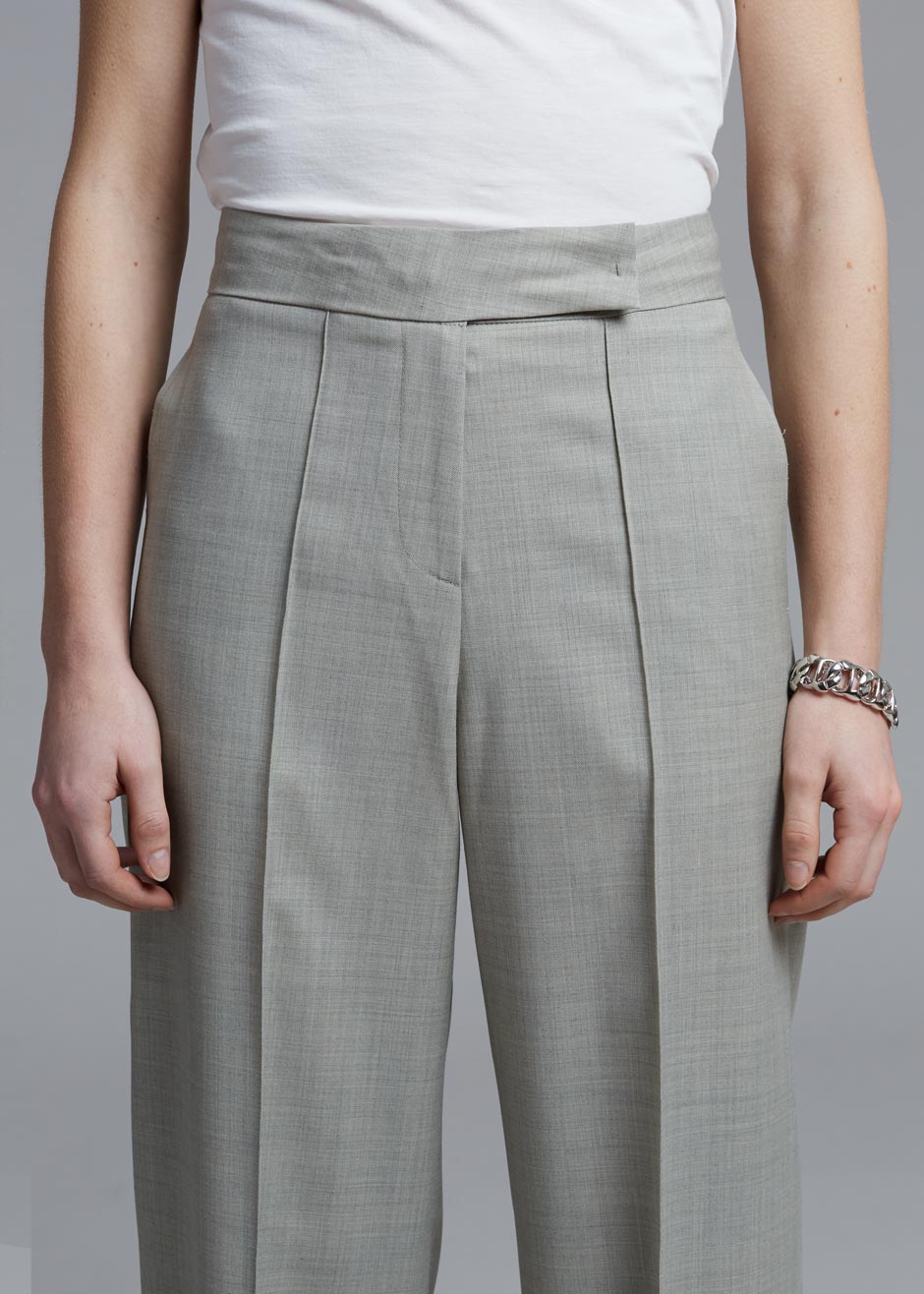 Mattea Suit Trousers in Agate Melange - 5