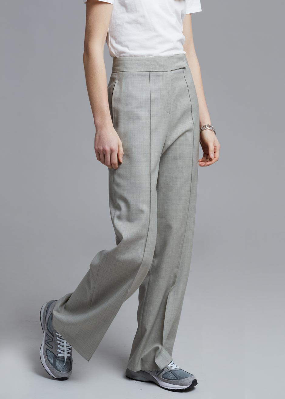 Mattea Suit Trousers in Agate Melange - 7