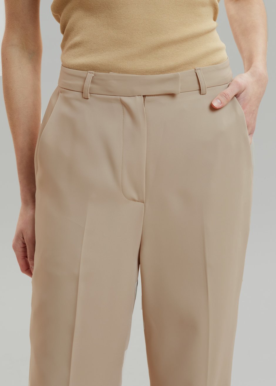 Isla Tailored Trousers - Natural - 4