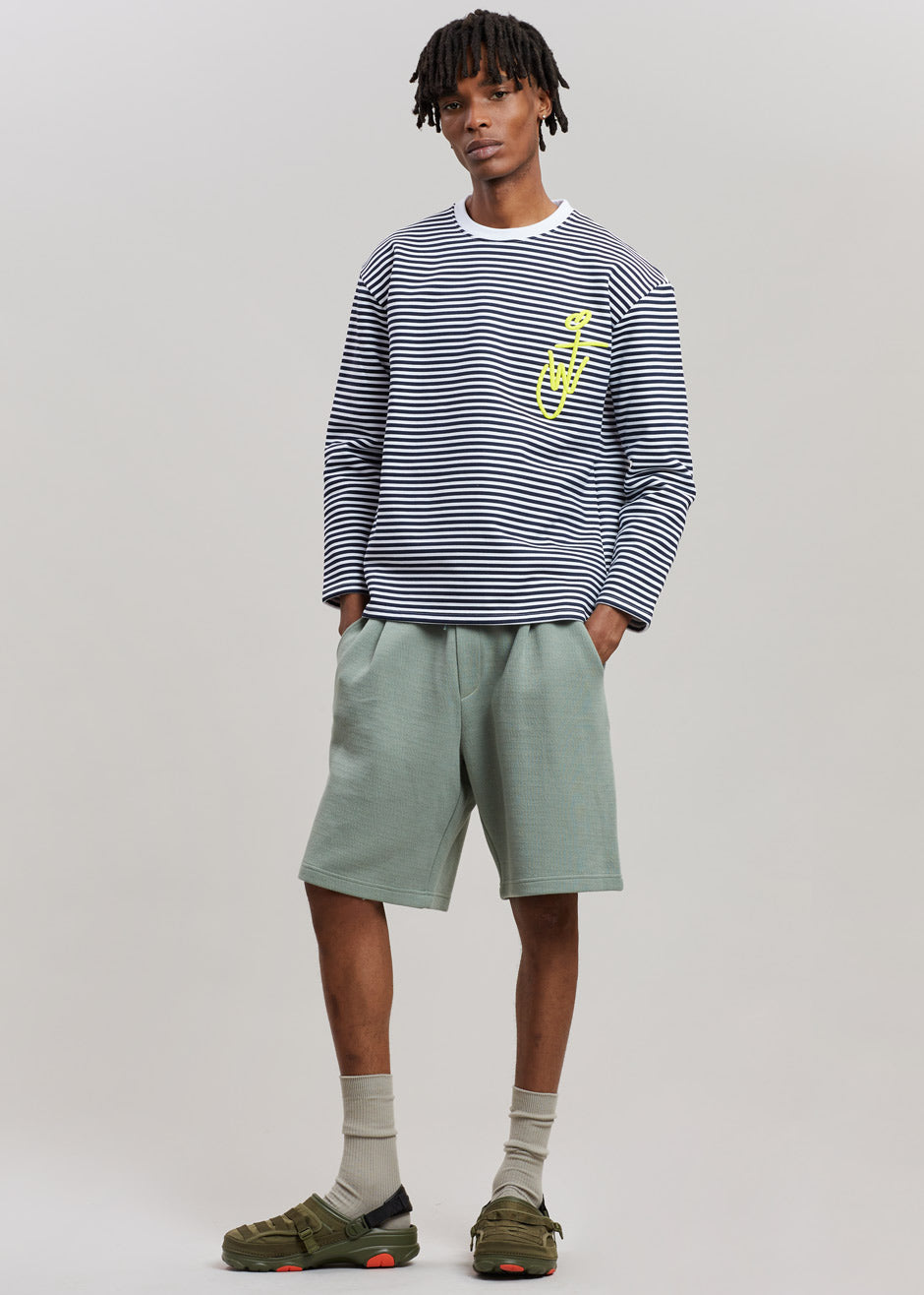 Samsøe & Samsøe Mads Shorts - Green Milieu - 1
