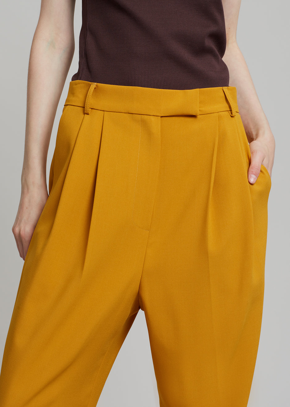 Bea Suit Pants - Mustard - 5