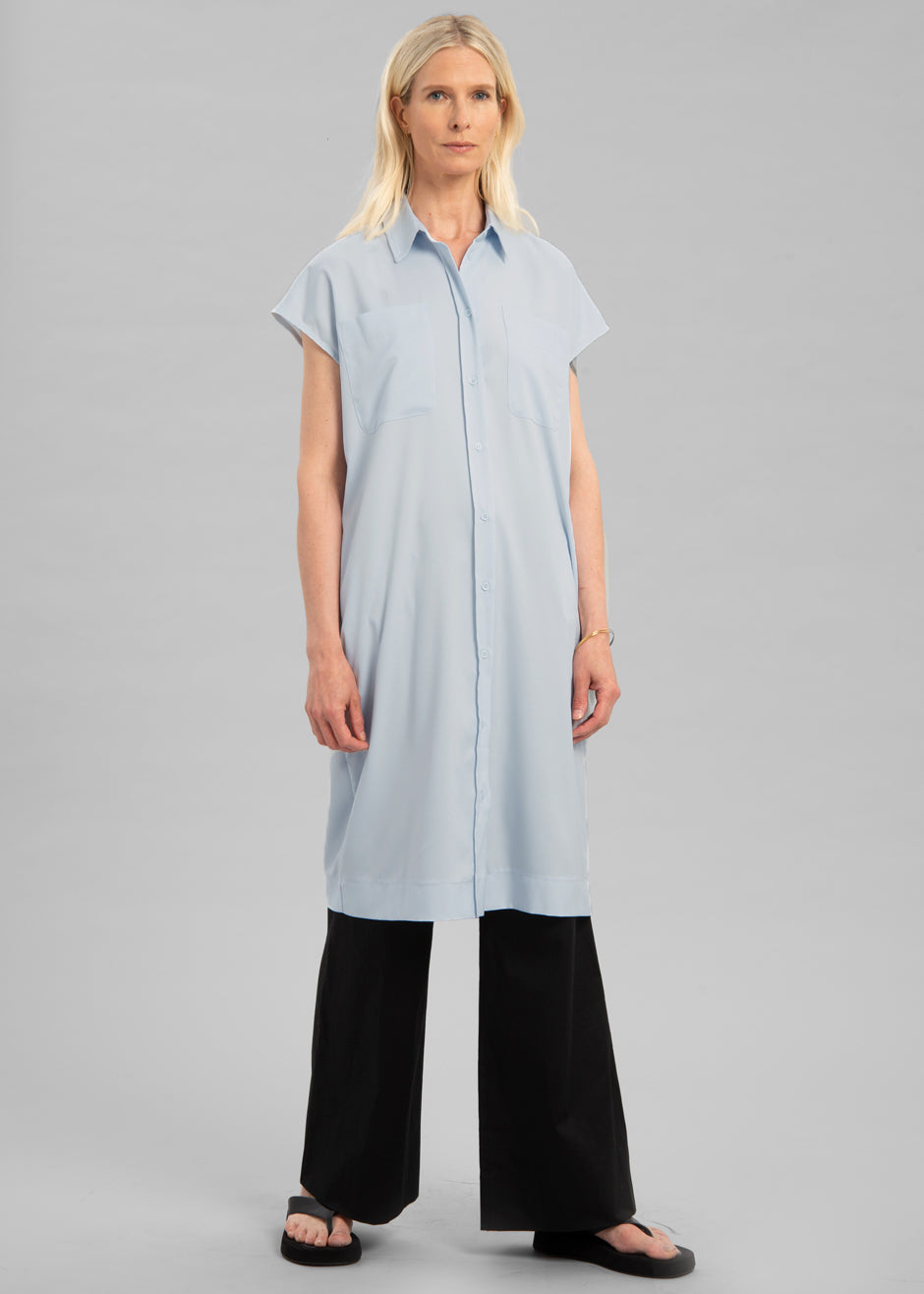 Tiril Shirt Dress - Sky - 6