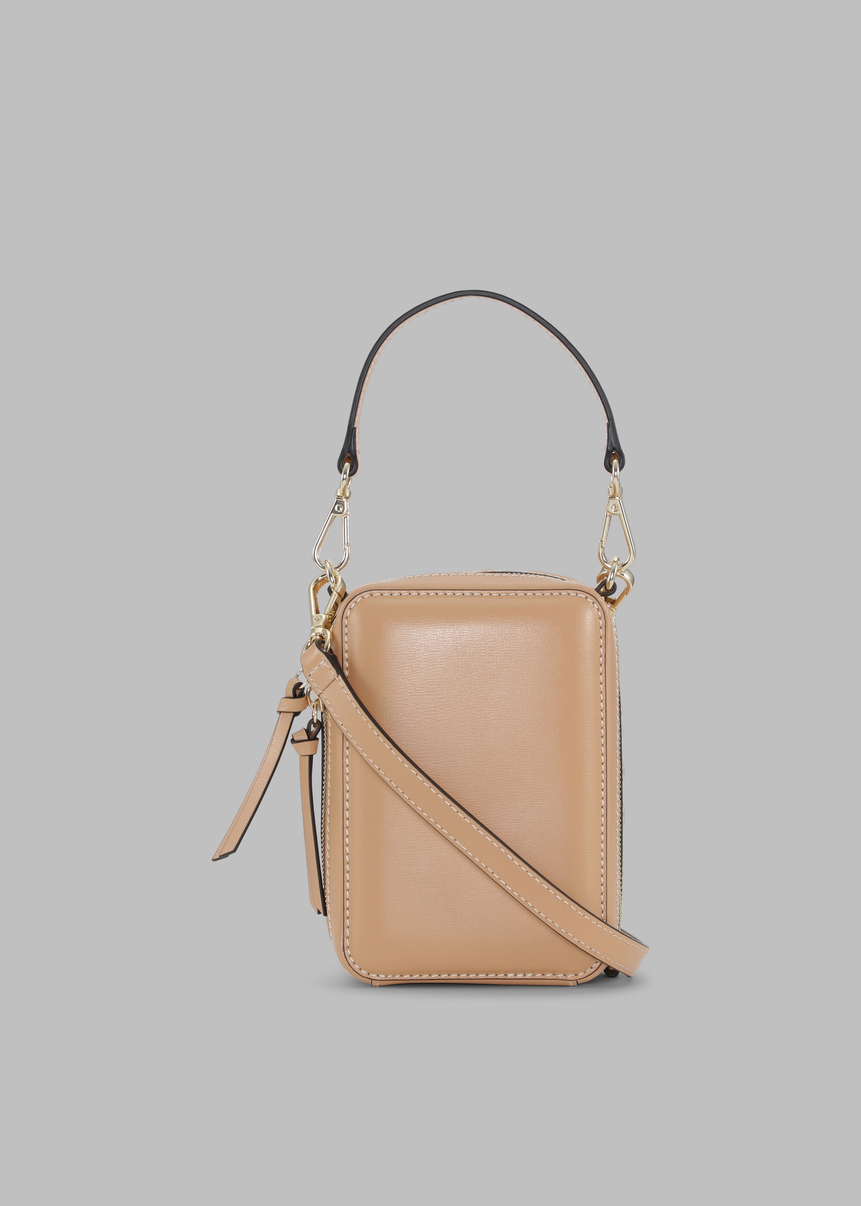 GANNI Banner Camera Bag - Tan - 3