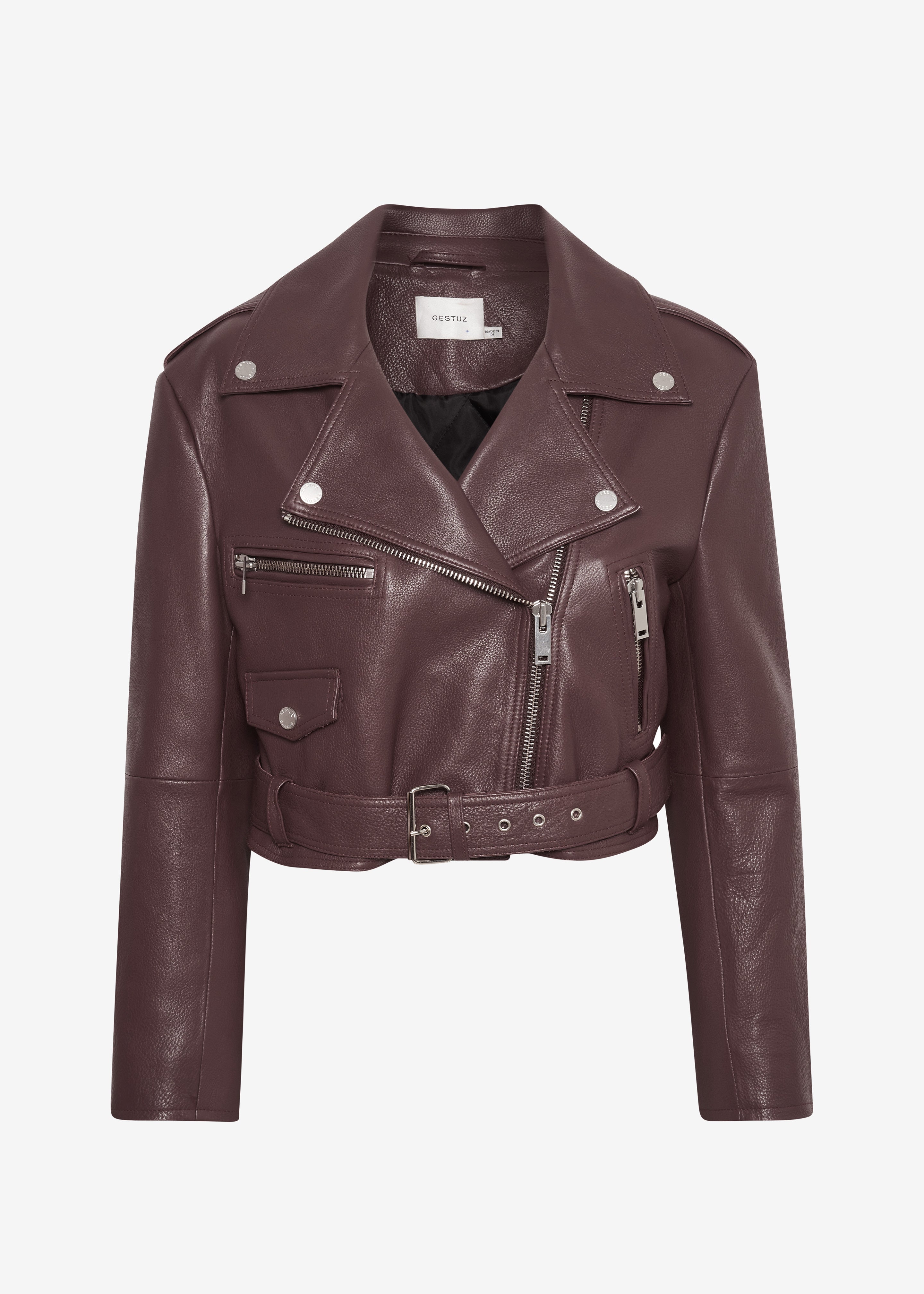 Gestuz Basilia GZ Short Jacket - Bitter Chocolate - 7