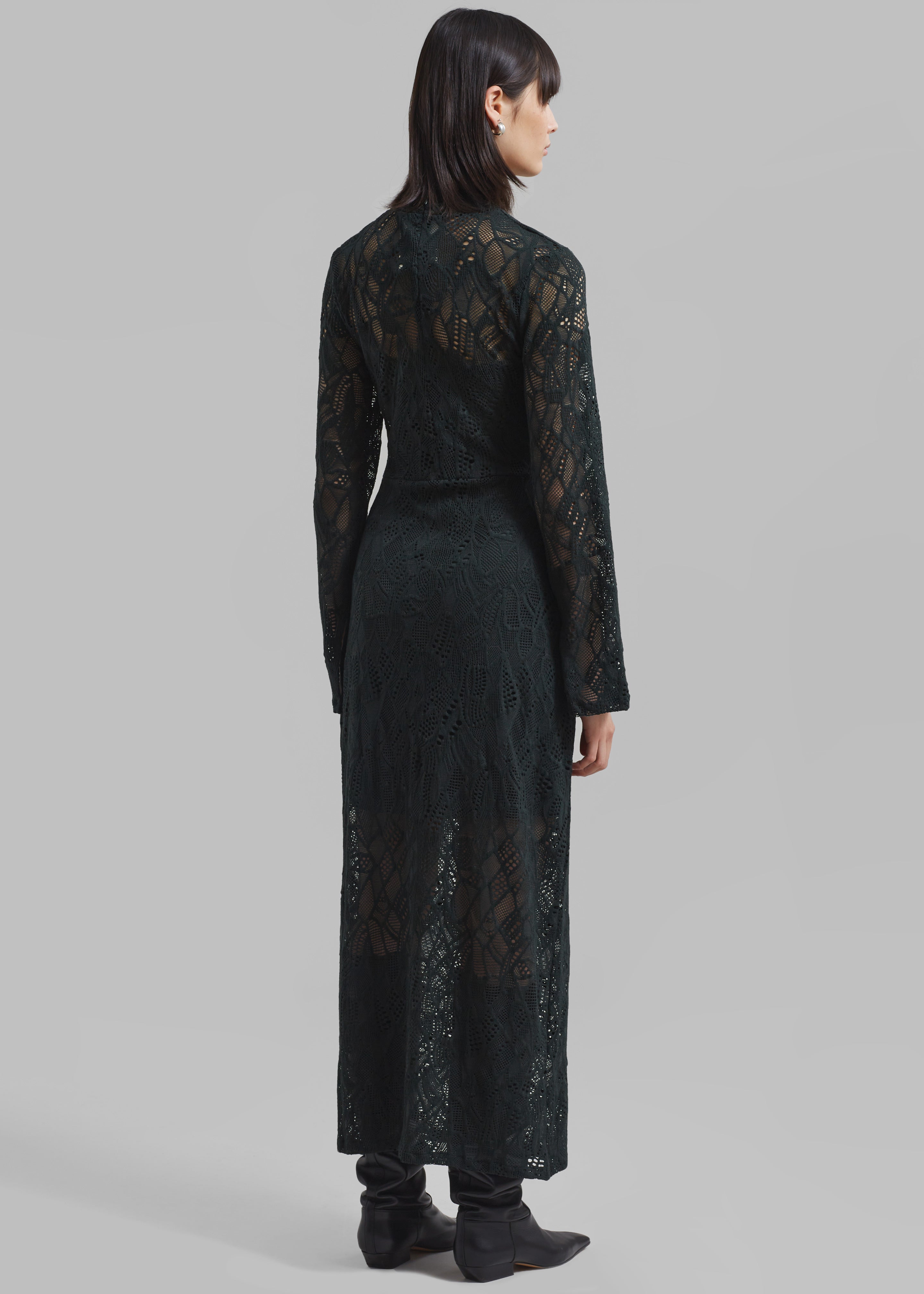 Gestuz Hilma GZ Lace Midi Dress - Jet Set - 6