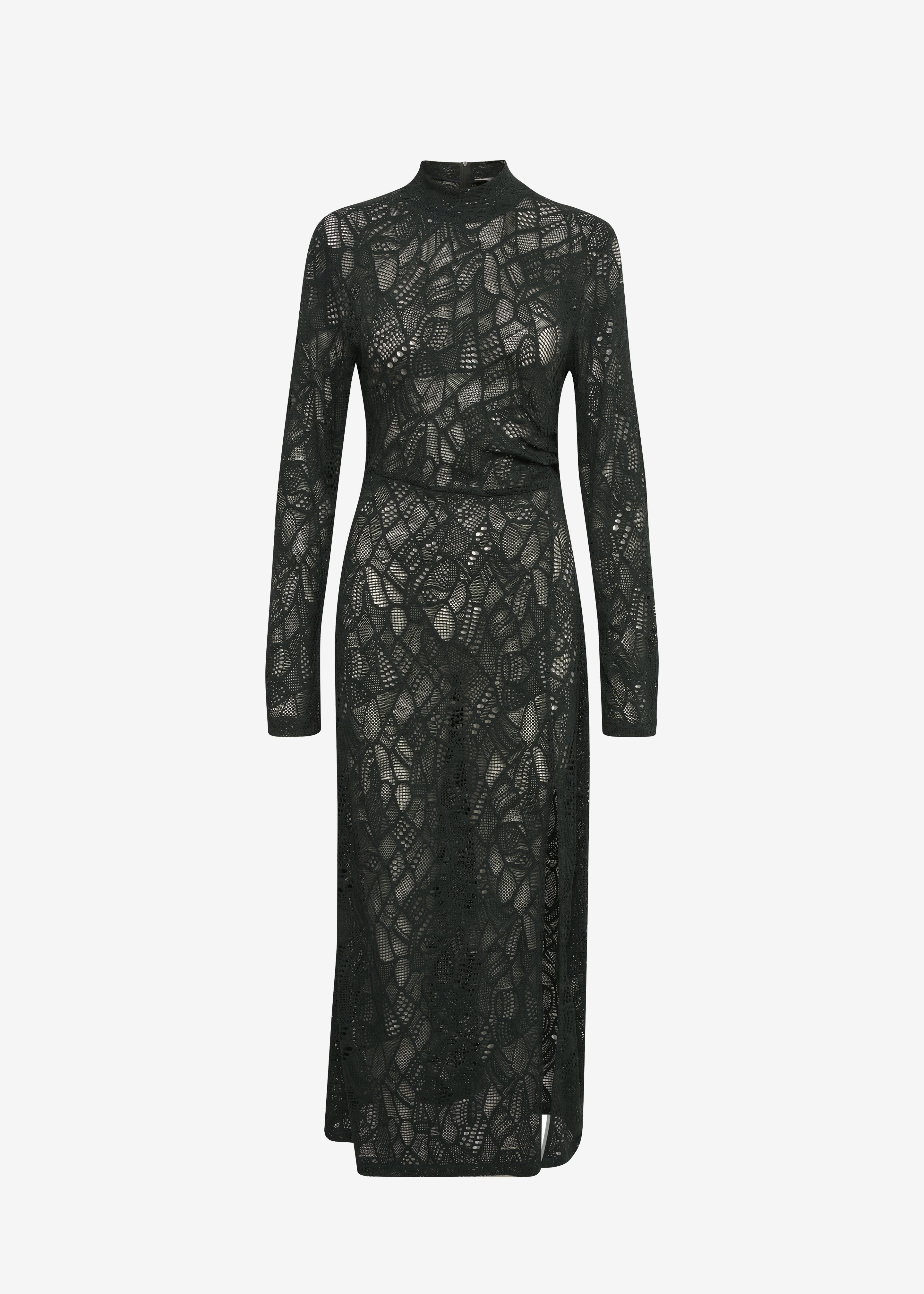 Gestuz Hilma GZ Lace Midi Dress - Jet Set - 7