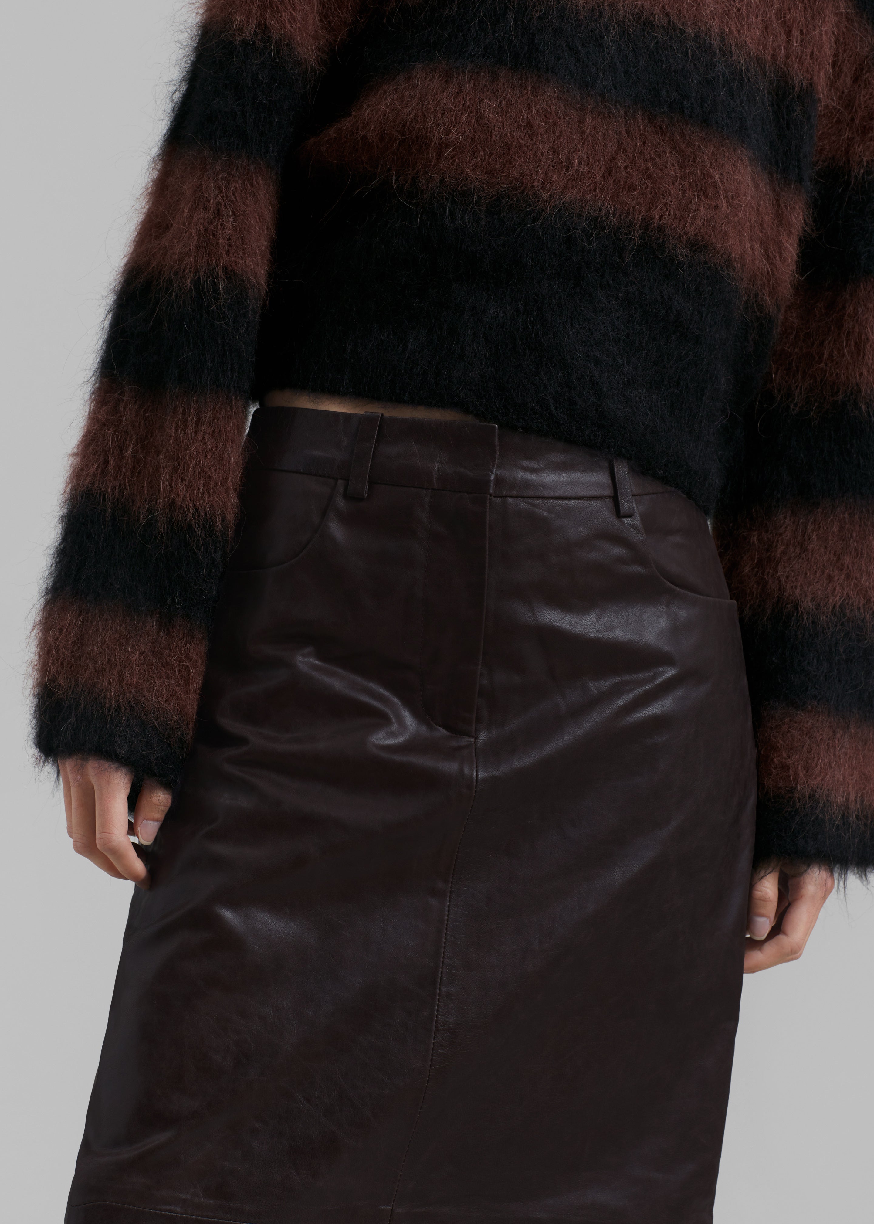 Gestuz Ibbie GZ MW Skirt - Deep Brown - 3