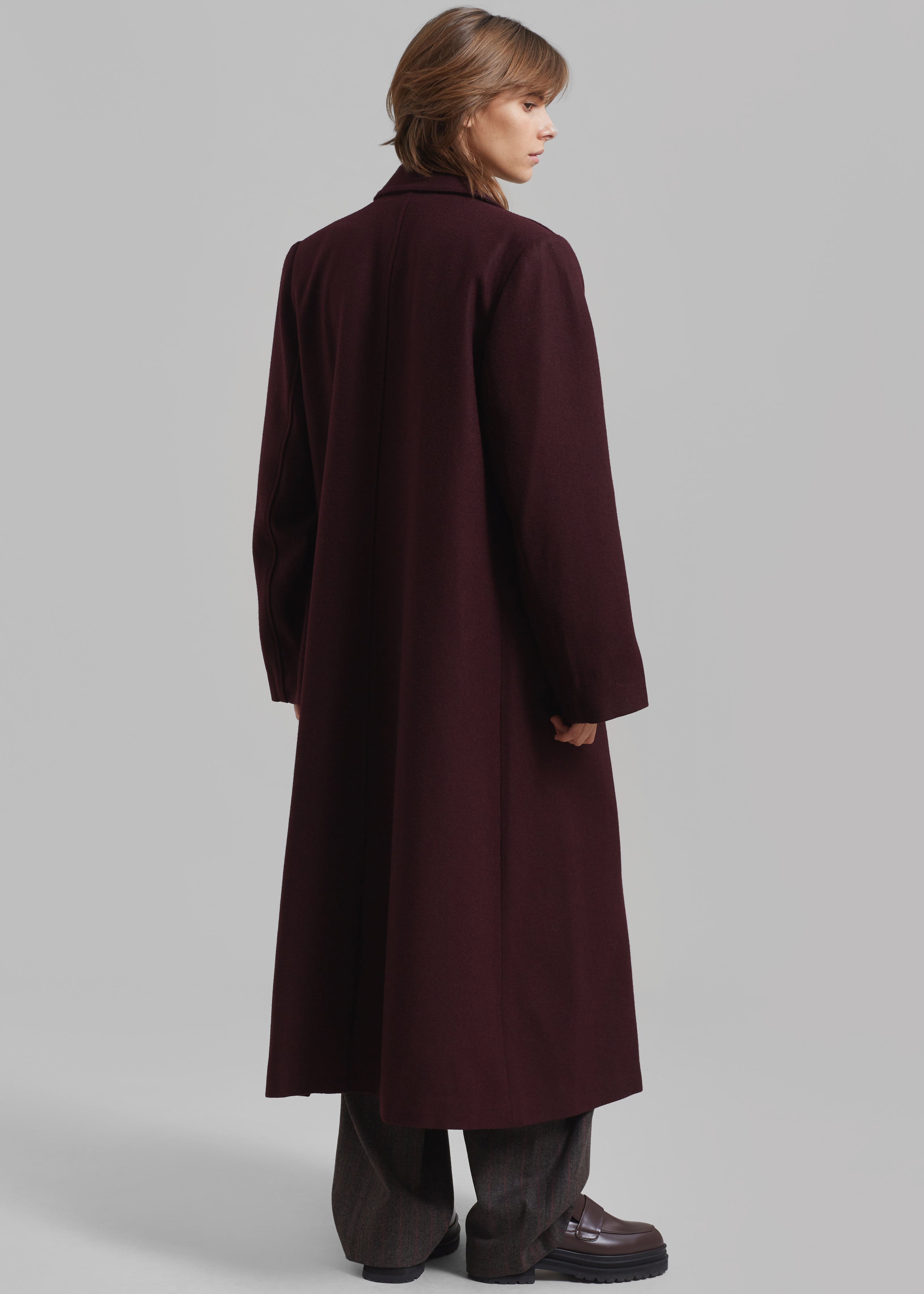Gestuz Malene GZ Coat - Dark Bordeaux - 7