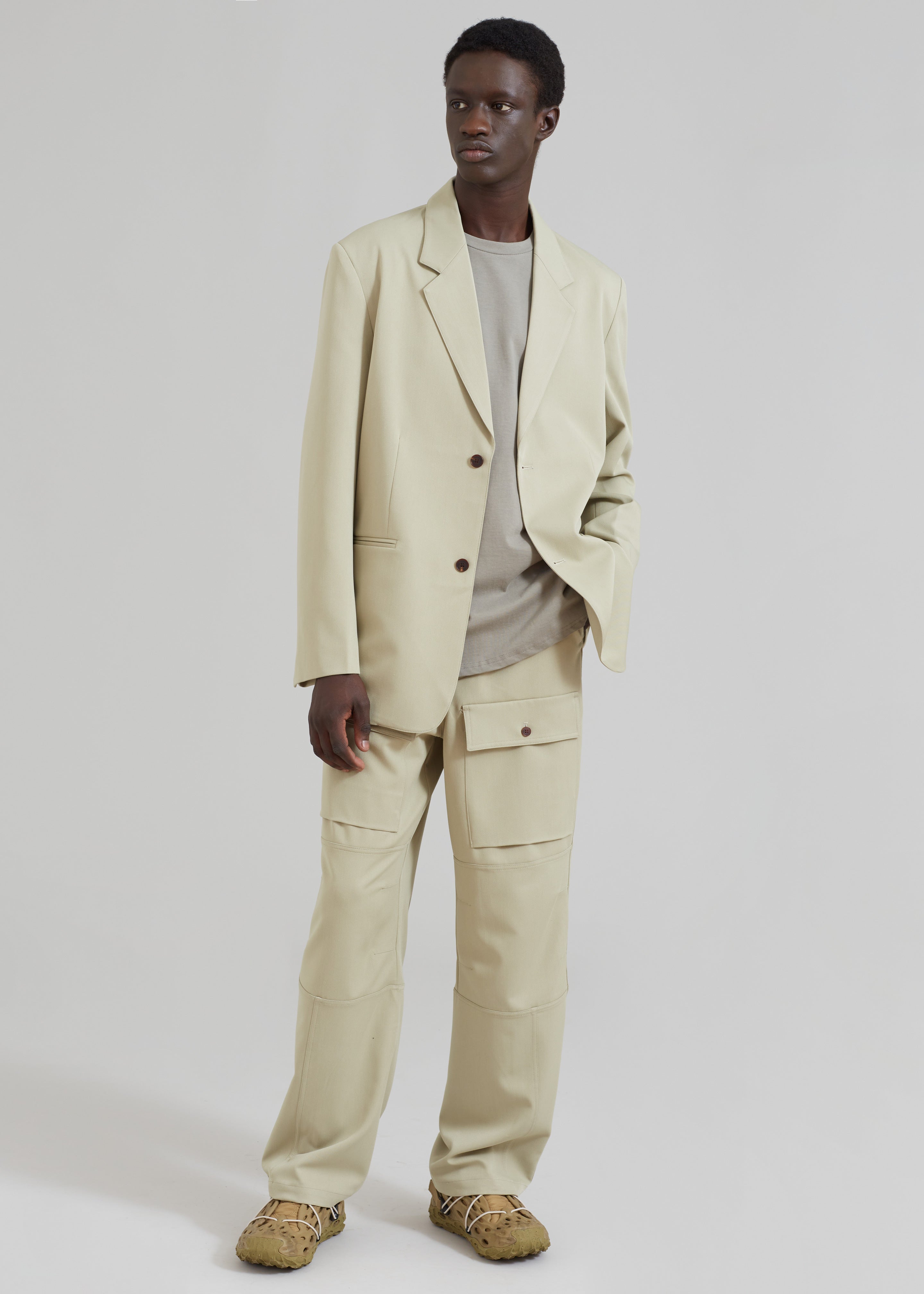 Grant Blazer - Slate Green - 2